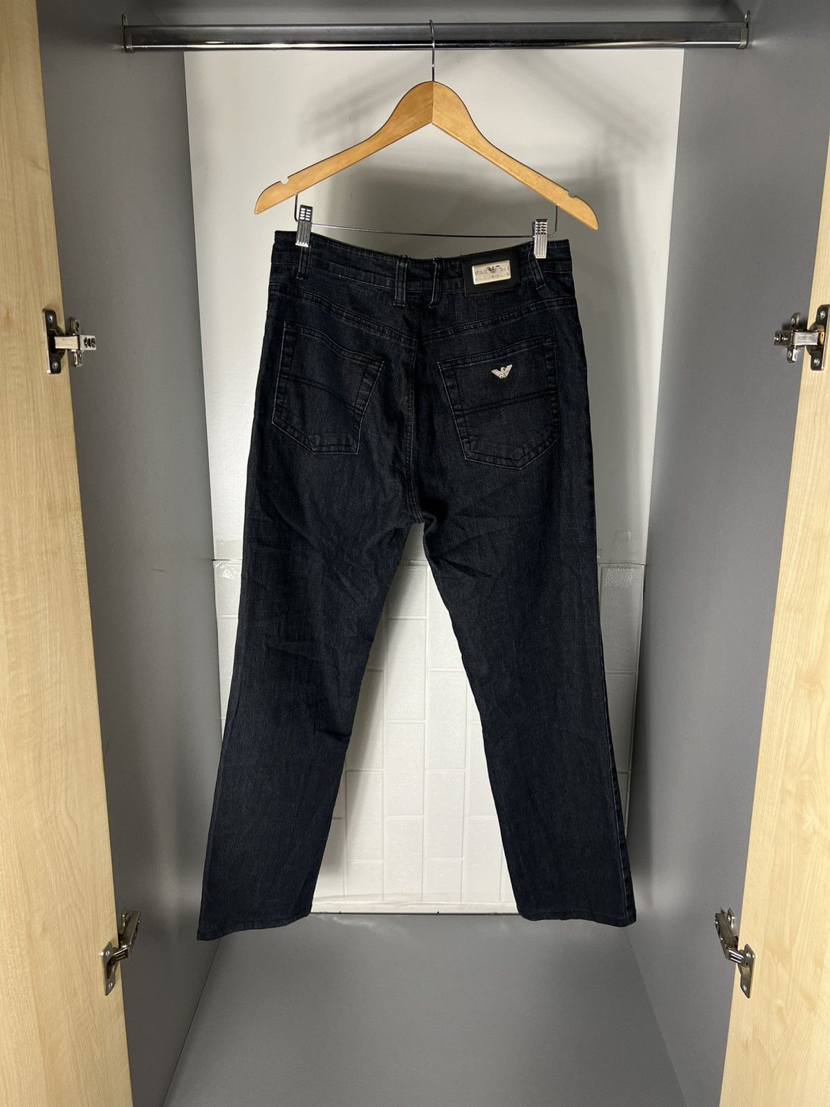 Emporio Armani VINTAGE EMPORIO ARMANI JEANS ITALIAN DESIGNER CASUAL Y2K 90s Size US 38 / EU 54 - 18 Thumbnail