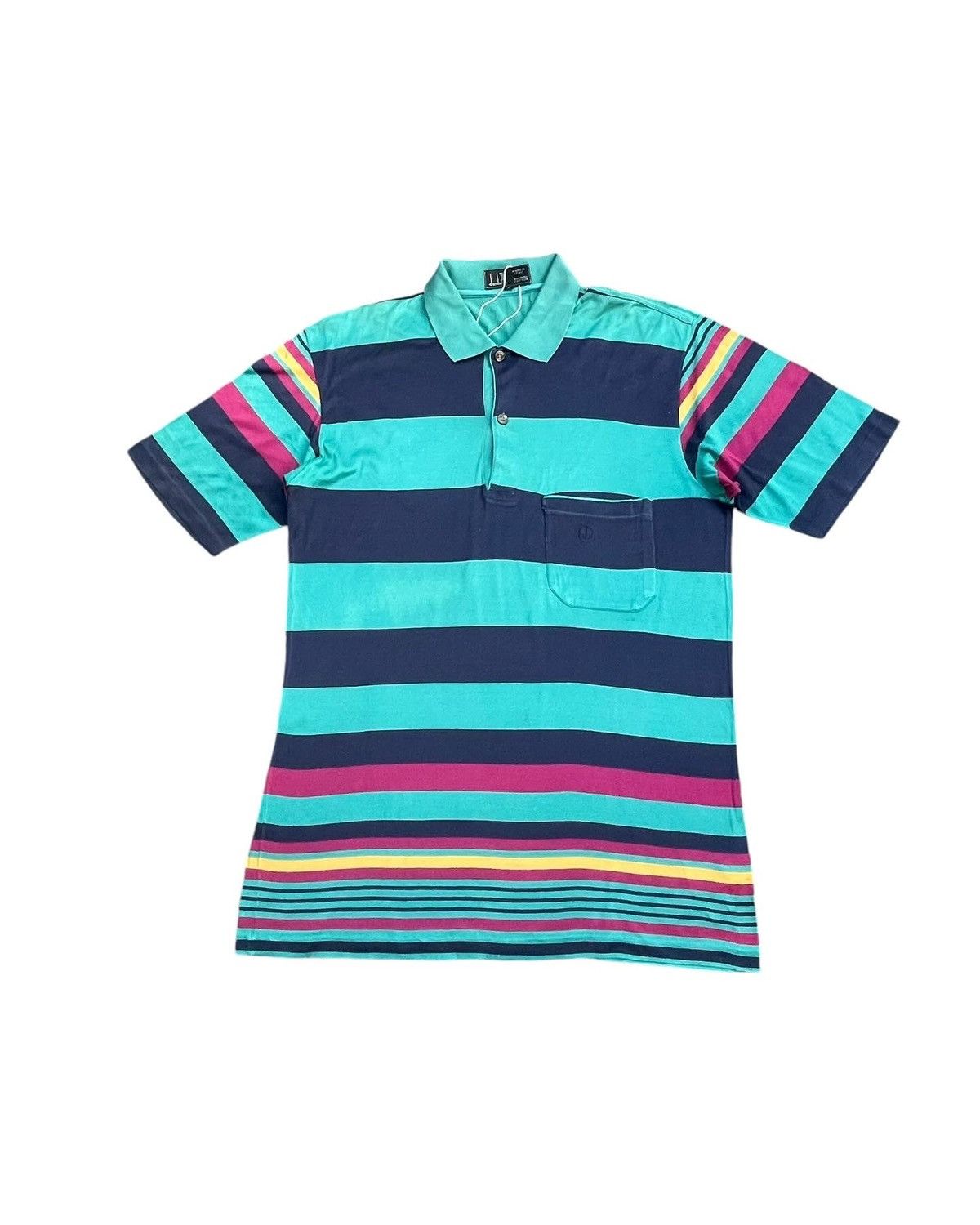 Alfred Dunhill × Designer × Vintage Vintage Dunhill Polo Tshirt Size US M / EU 48-50 / 2 - 1 Thumbnail