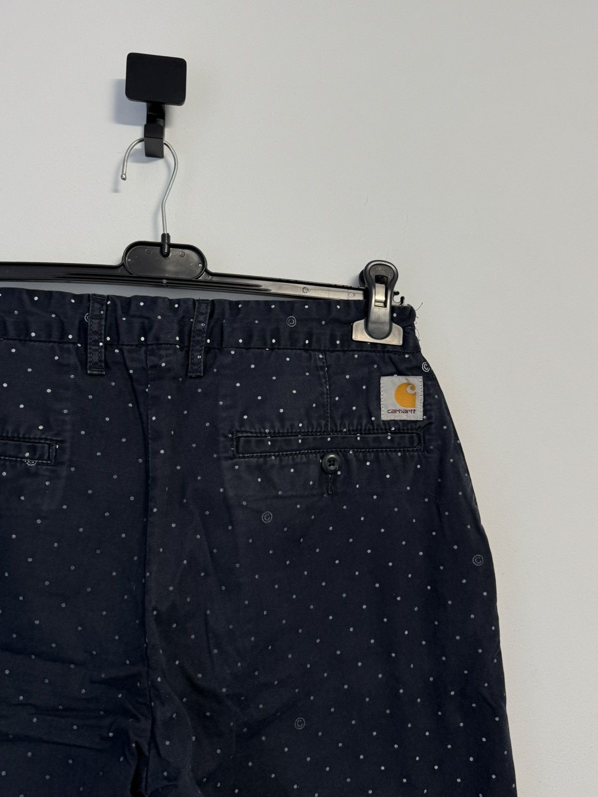 Carhartt Carhartt Wip Vintage Dark Blue Cargo Shorts Size US 32 / EU 48 - 2 Thumbnail
