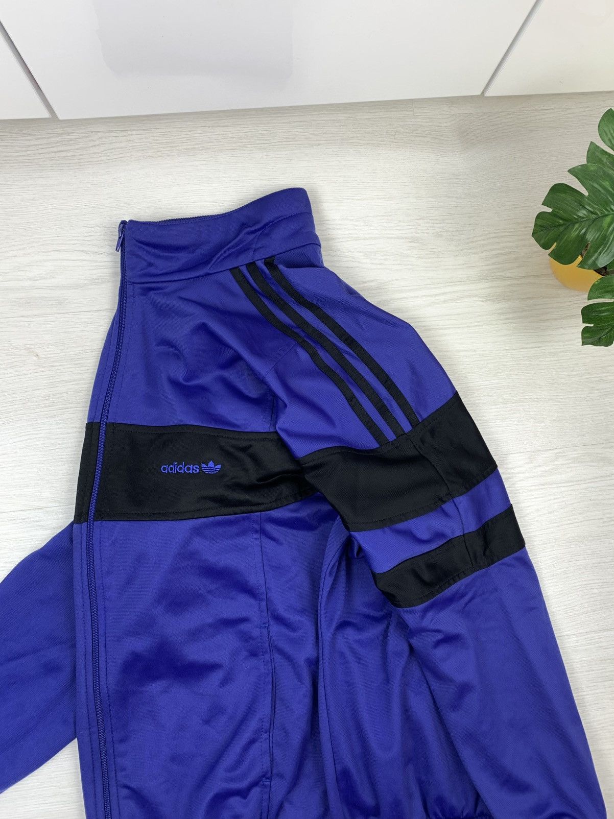 Adidas × Vintage Adidas Originals Vintage 80s Mens Full-Zip Jacket Size S-M Size US S / EU 44-46 / 1 - 2 Thumbnail