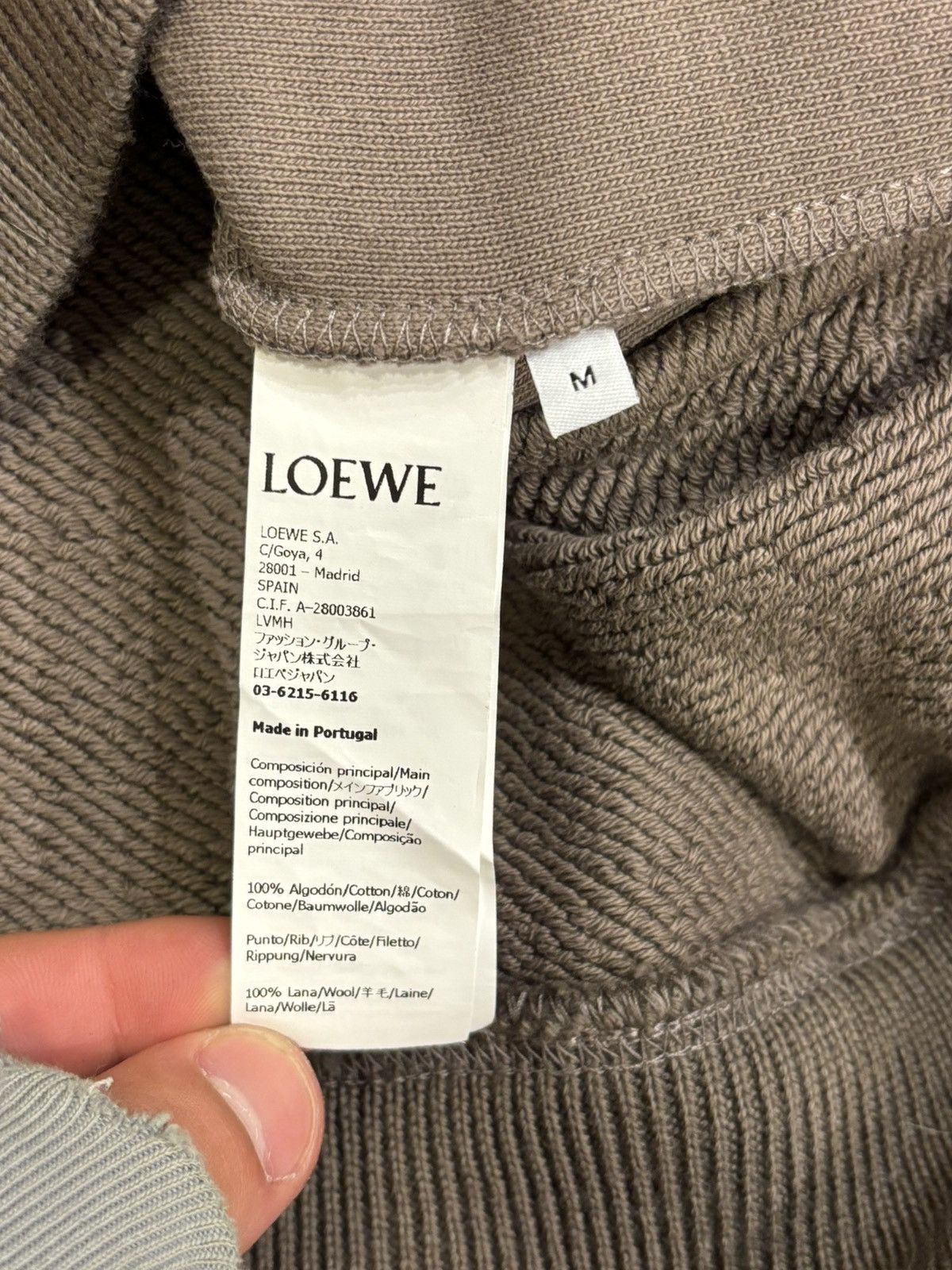 Loewe Loewe Anagram Terry Track Top Size US M / EU 48-50 / 2 - 6 Thumbnail