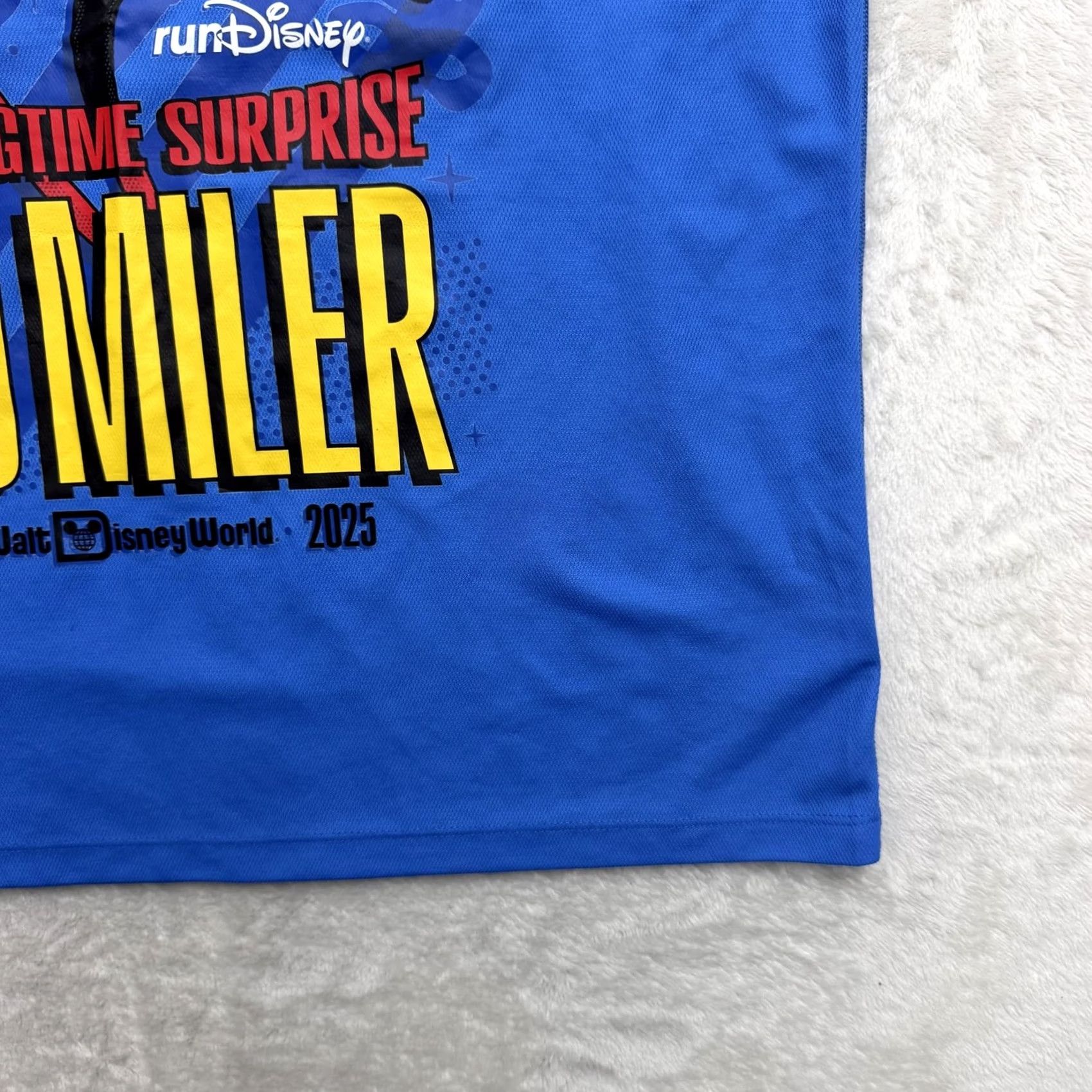 Brooks RunDisney Incredibles Brooks Shirt Mens Large Blue T-Shirt Short Sleeve Moisture Wicking Quick Dry Logo Graphic Print Size US L / EU 52-54 / 3 - 6 Thumbnail