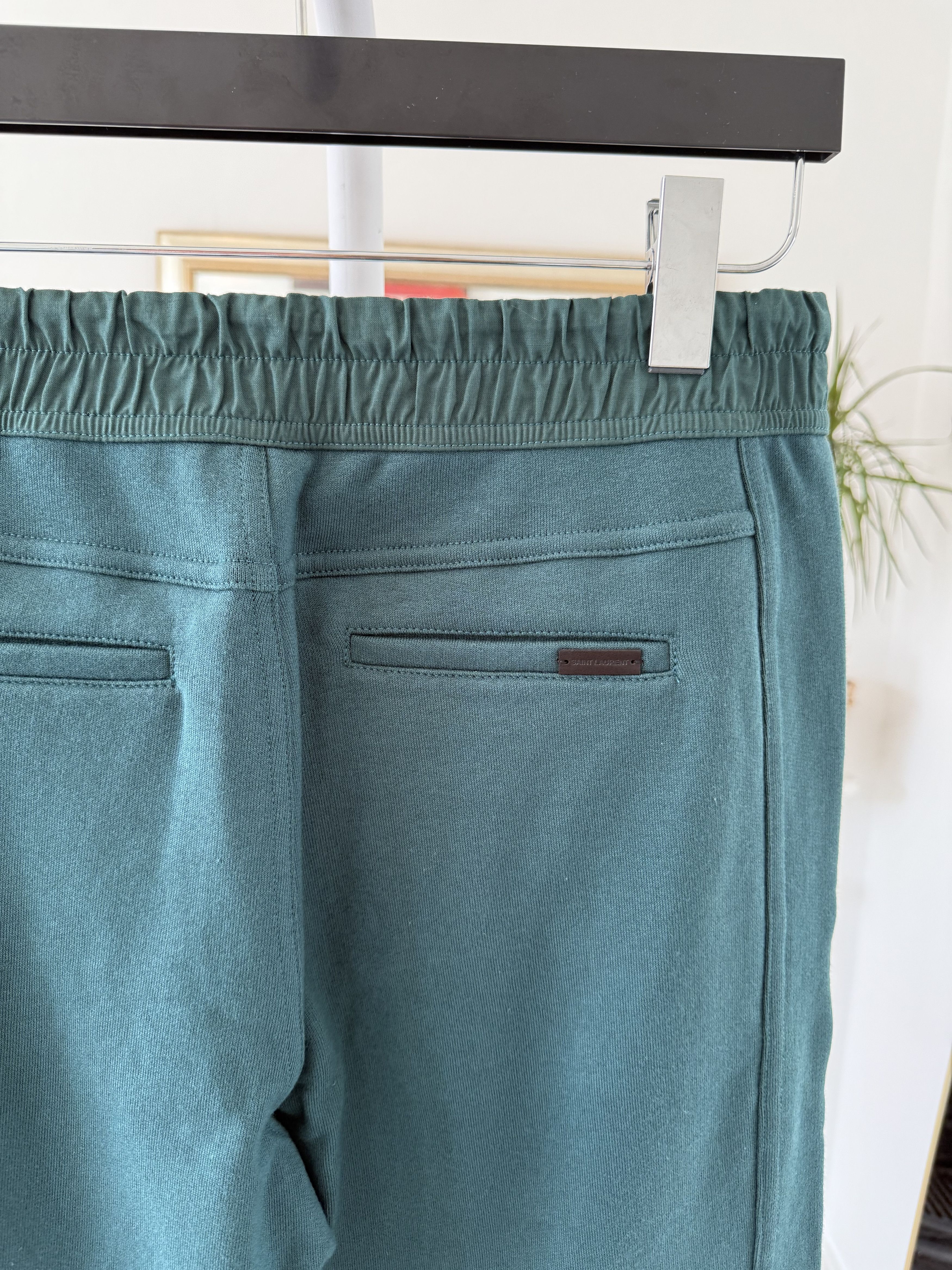 Saint Laurent Paris Saint Laurent Classic Logo Sweatpants Size US 30 / EU 46 - 13 Thumbnail