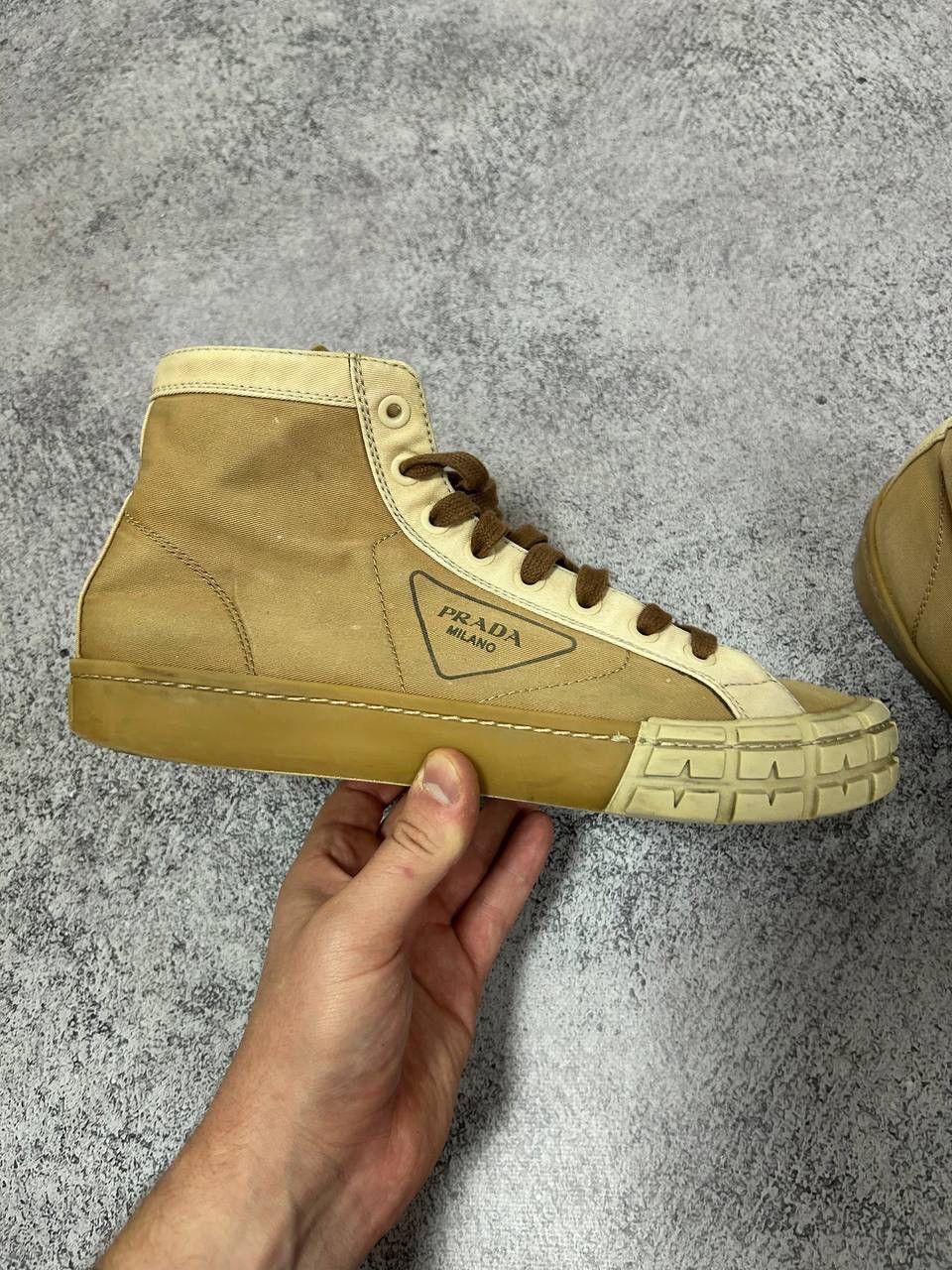 Prada Prada Casetta Wheel High Top Sneaker Shoes 2tg158 luxury y2k Size US 9 / EU 42 - 7 Thumbnail