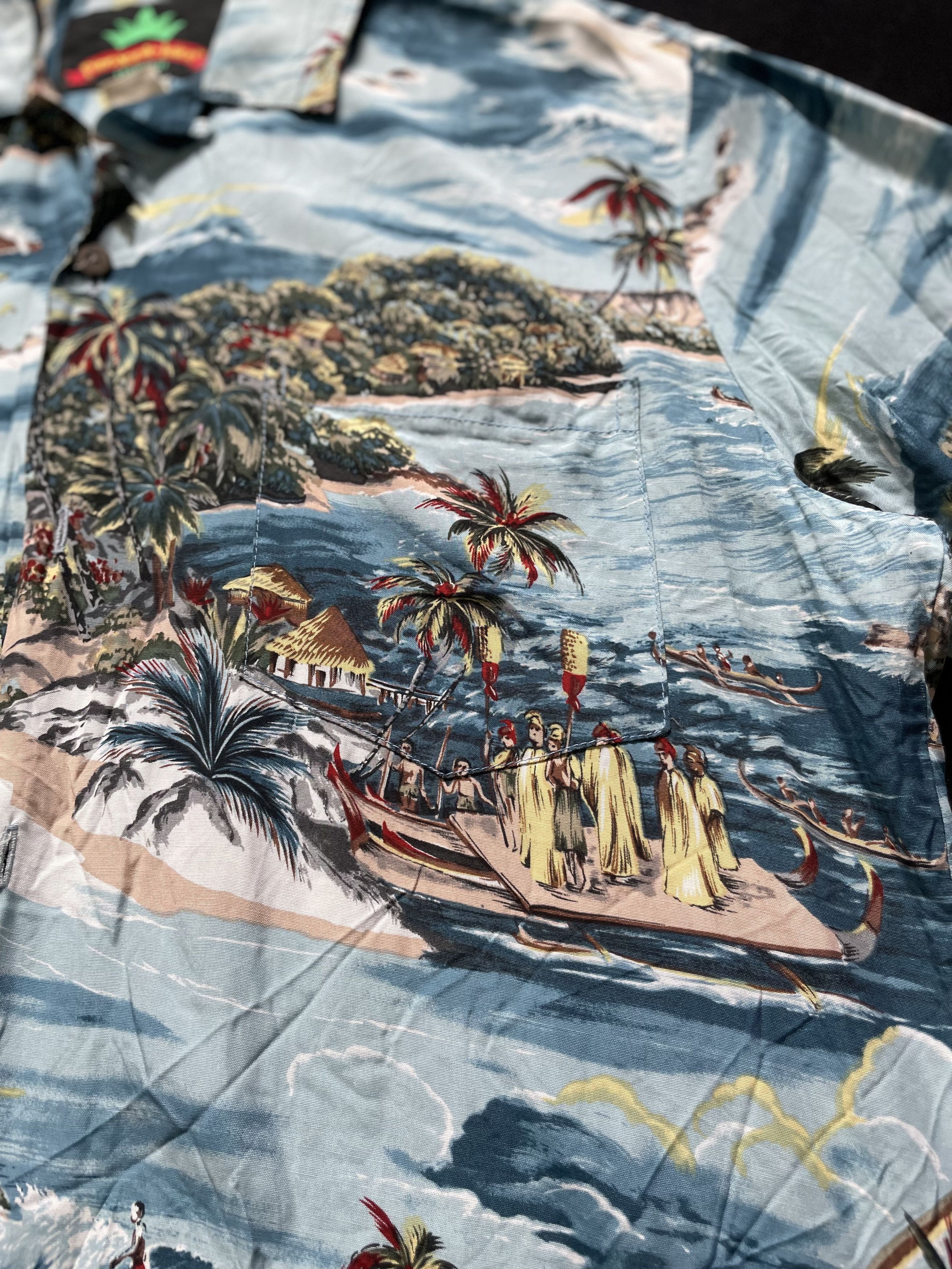 Pineapple Connection Vintage Rare Pineapple Juice Hawaiian Shirt Size US L / EU 52-54 / 3 - 4 Thumbnail