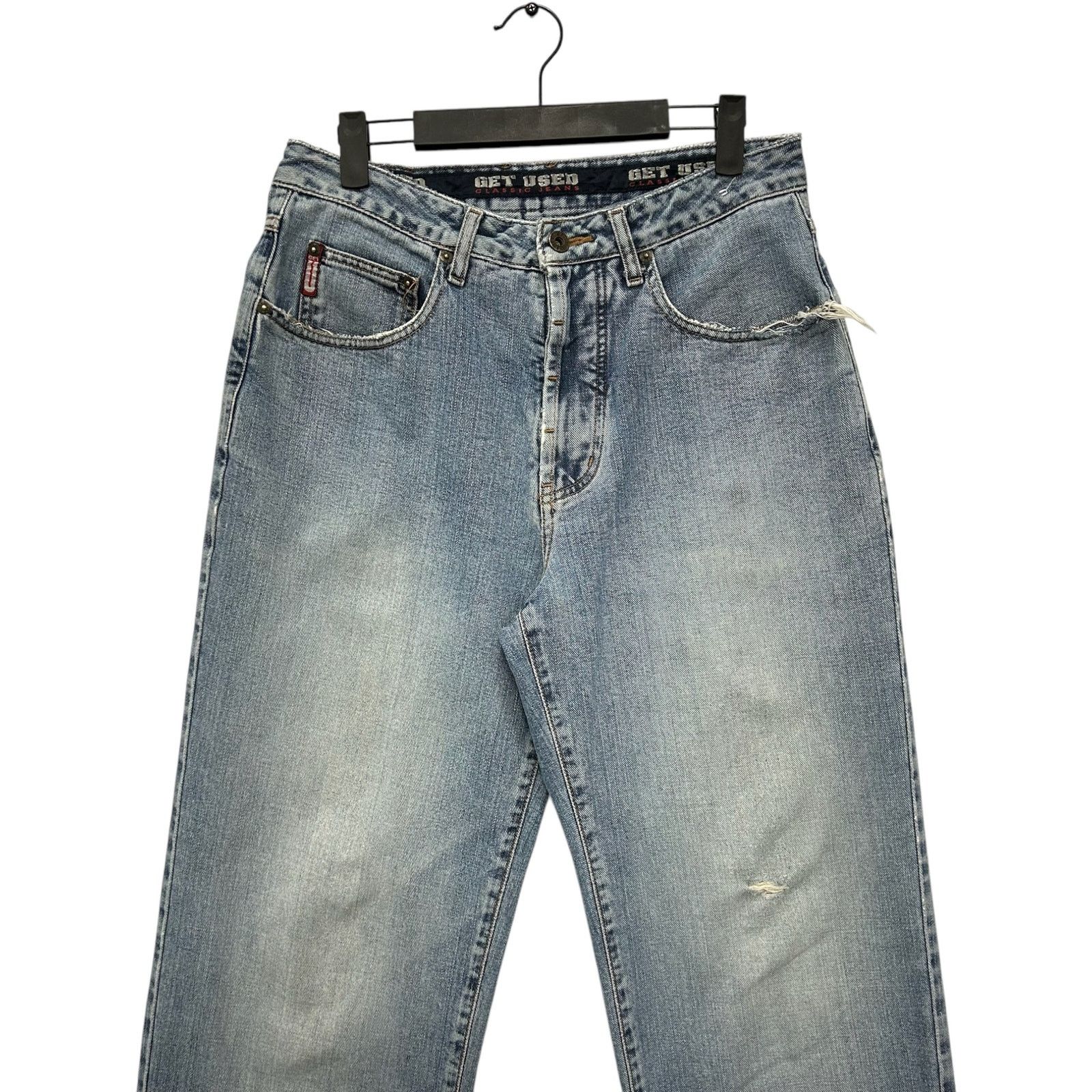 Vintage Vintage Straight Leg Denim Jeans 30x32 Size US 30 / EU 46 - 2 Thumbnail