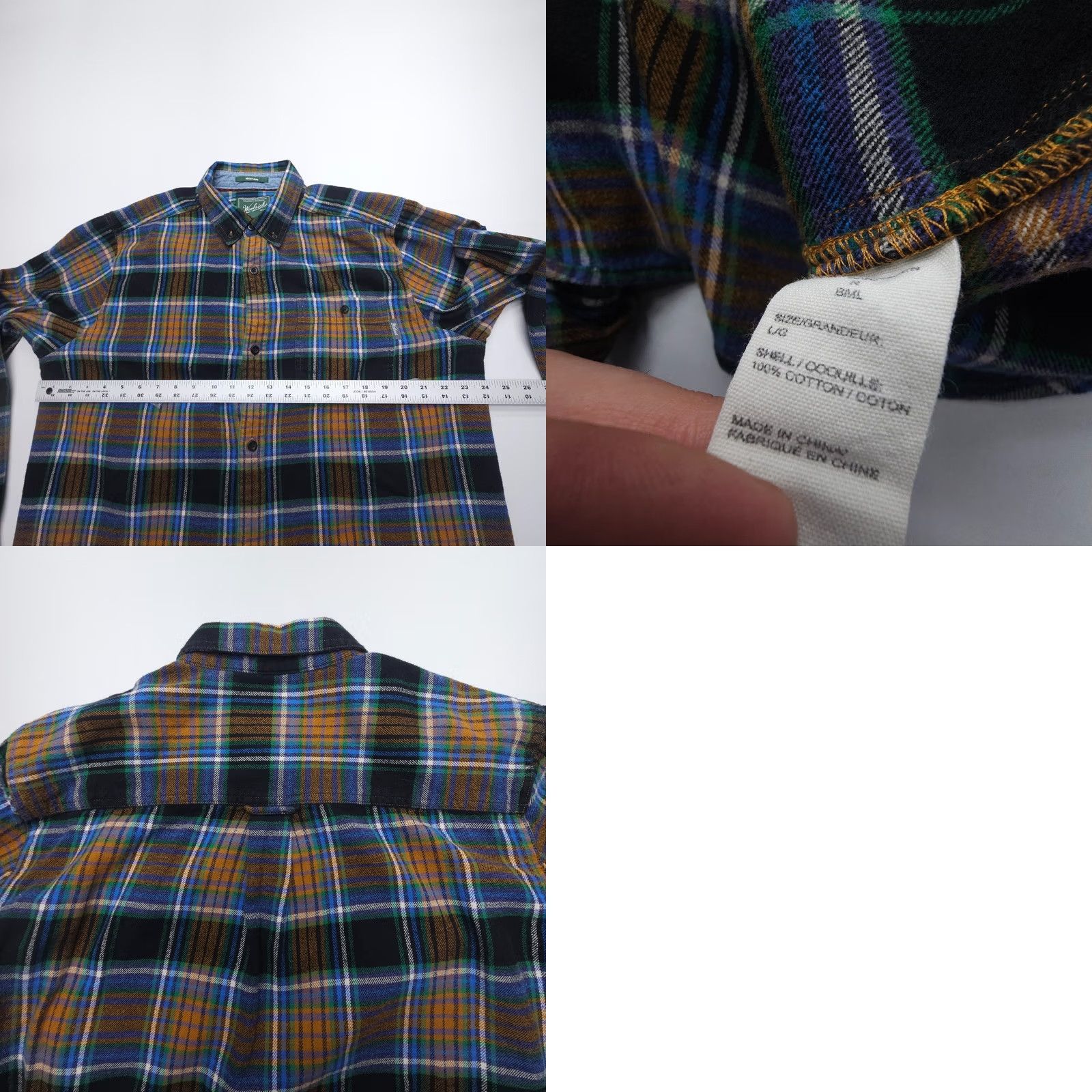 Vintage Woolrich Trout Run Shirt Mens L Plaid Flannel Button-Up Casual Outdoor Woolrich Trout Run Mens Large Flannel Shirt Plaid Button-Up Casual Outdoor Size US L / EU 52-54 / 3 - 8 Thumbnail