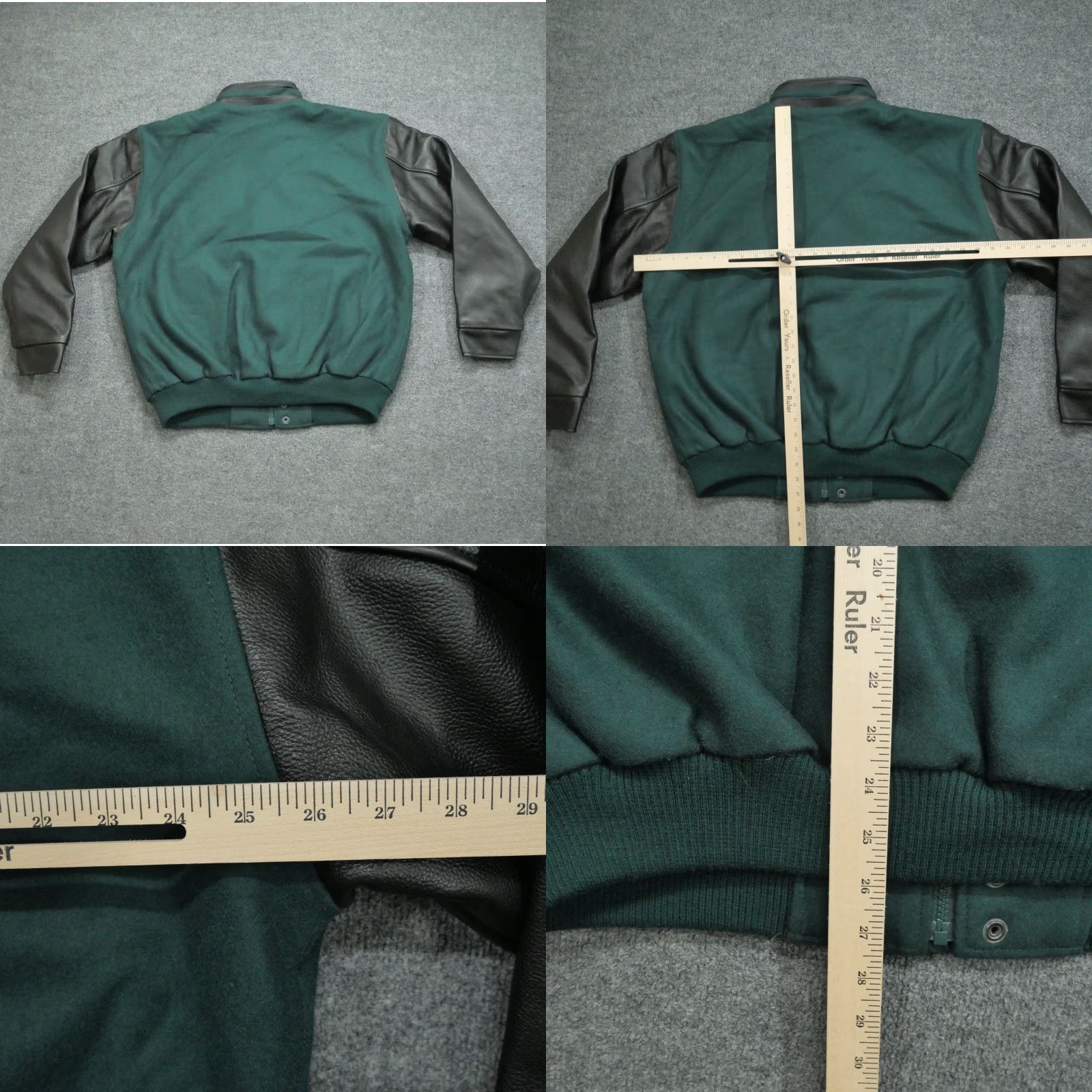 Vintage VINTAGE North End Snake Saturday Jacket Mens L Blue 90s Varsity Wool Snap Zip Carded Lined Casual Size US L / EU 52-54 / 3 - 9 Thumbnail