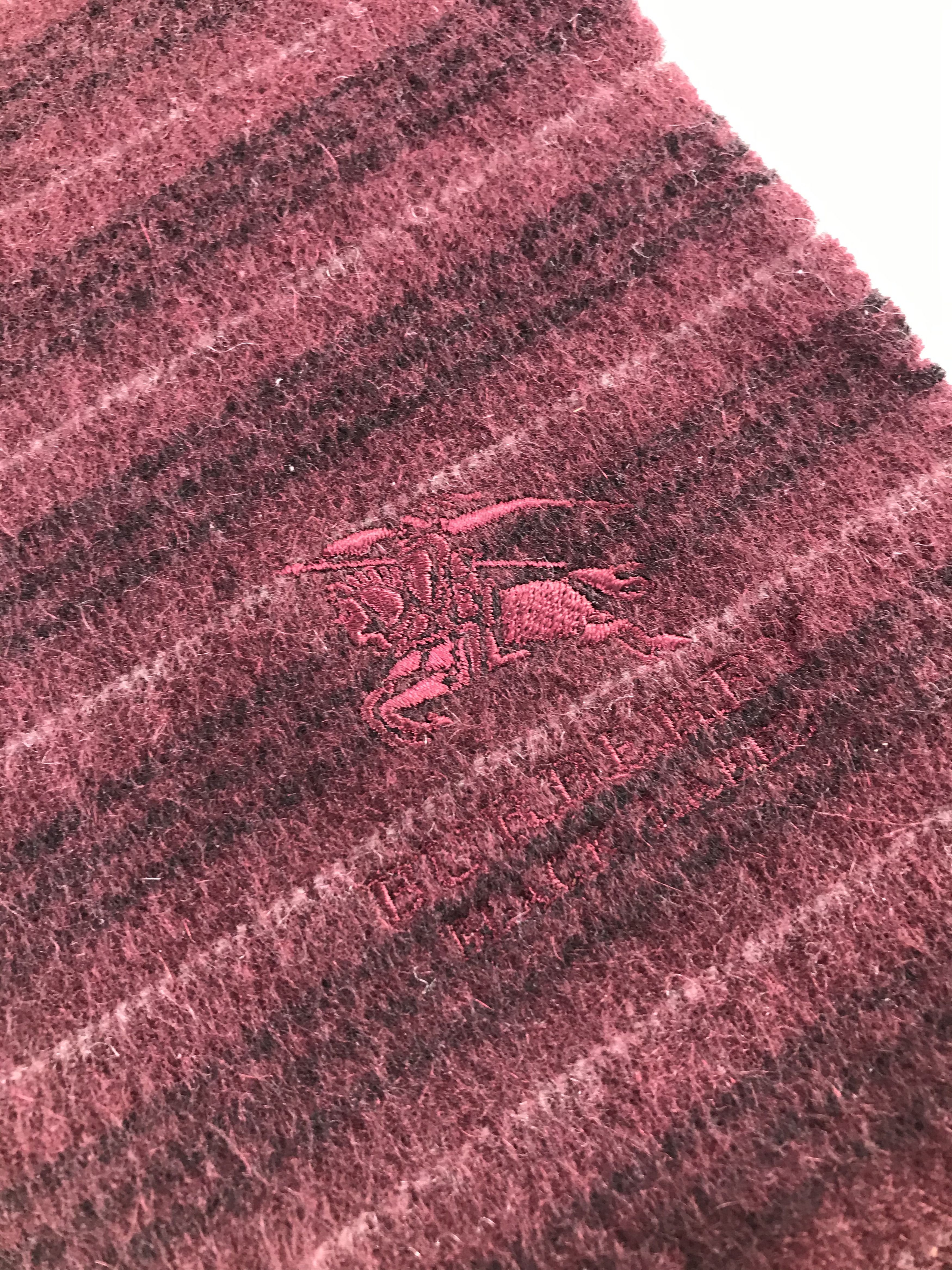 Burberry × Vintage Burberry Scarf / Muffler / Neckwear - WW1962 Size ONE SIZE - 4 Thumbnail