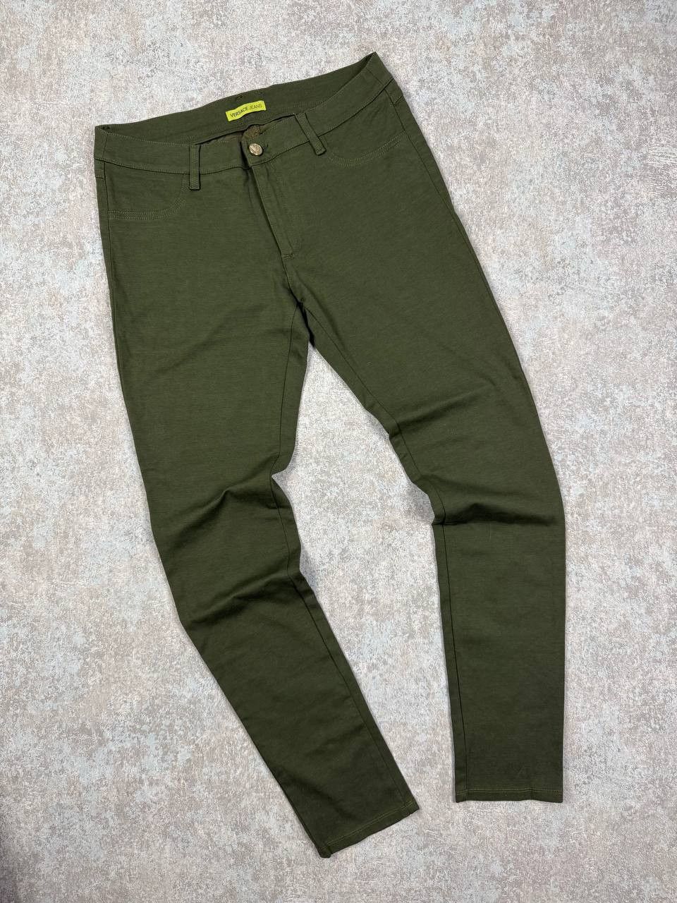Versace Versace Olive Skinny Pants Size 31" - 1 Thumbnail