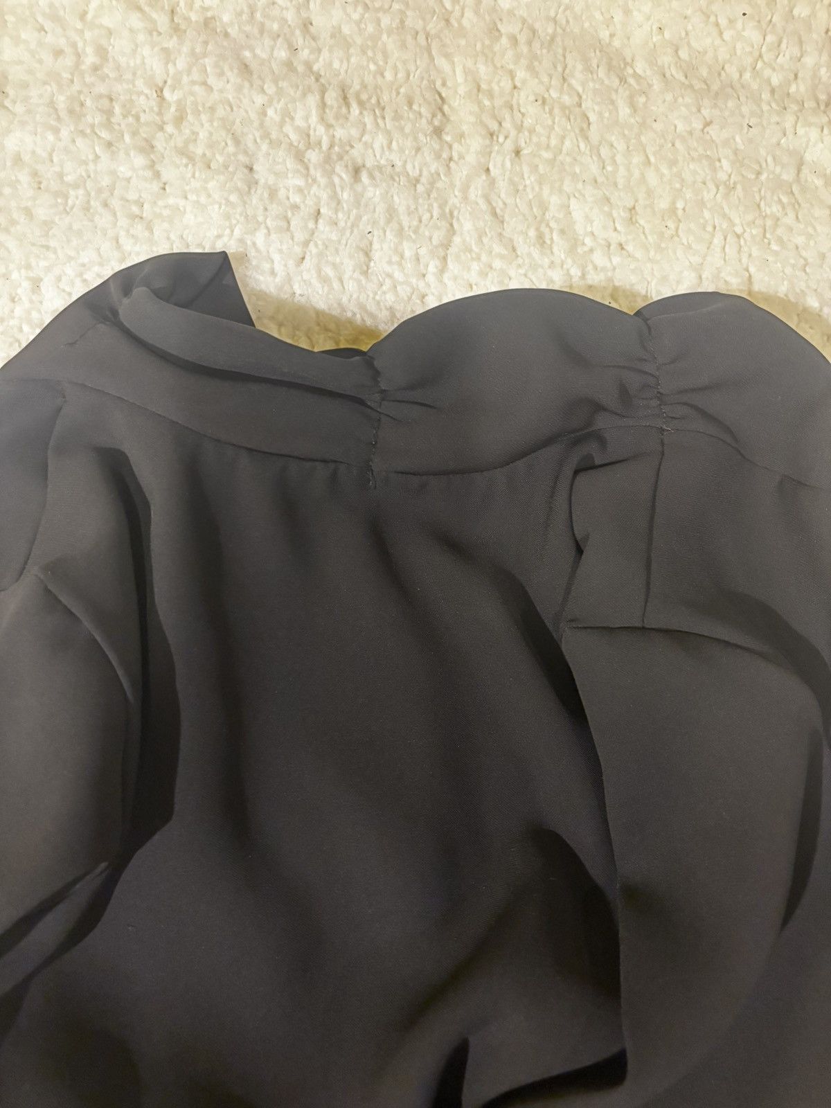 Zara Zara black blouse1943 Size XS / US 0-2 / IT 36-38 - 10 Thumbnail