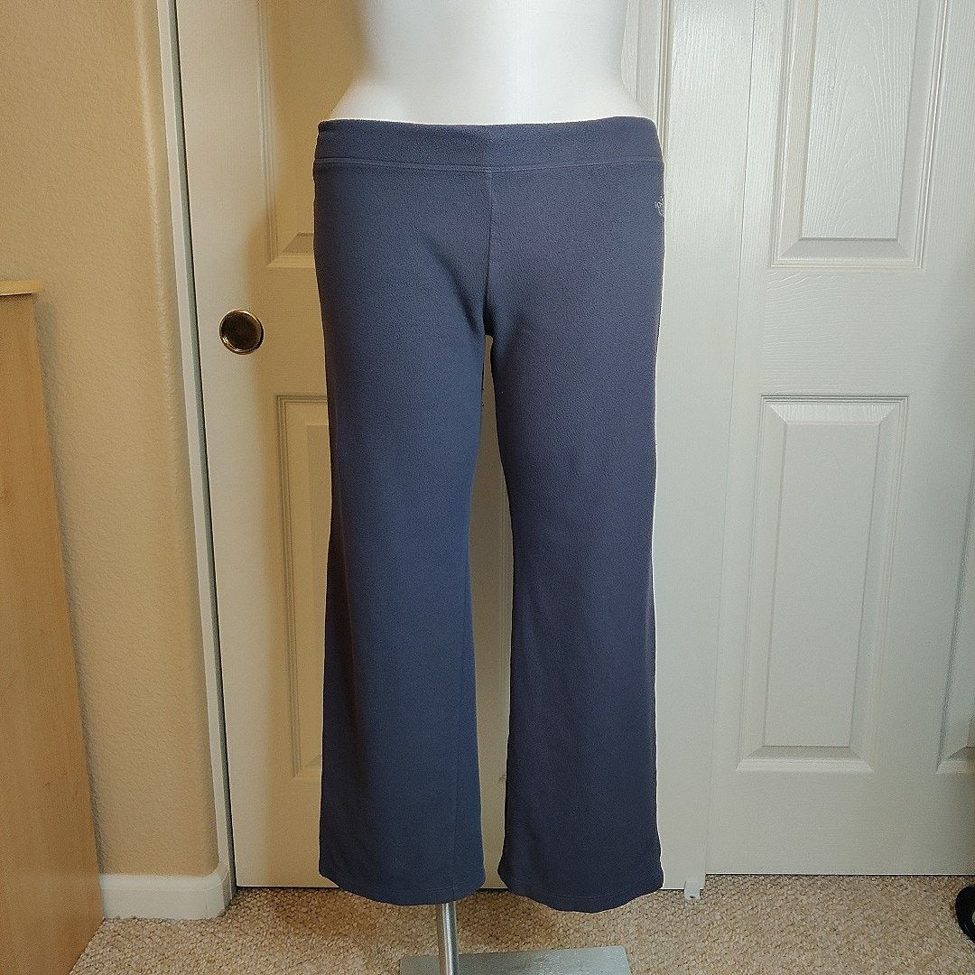 The North Face The North Face wide leg fleece crop yoga pants L Size 34" / US 12 / IT 48 - 2 Thumbnail