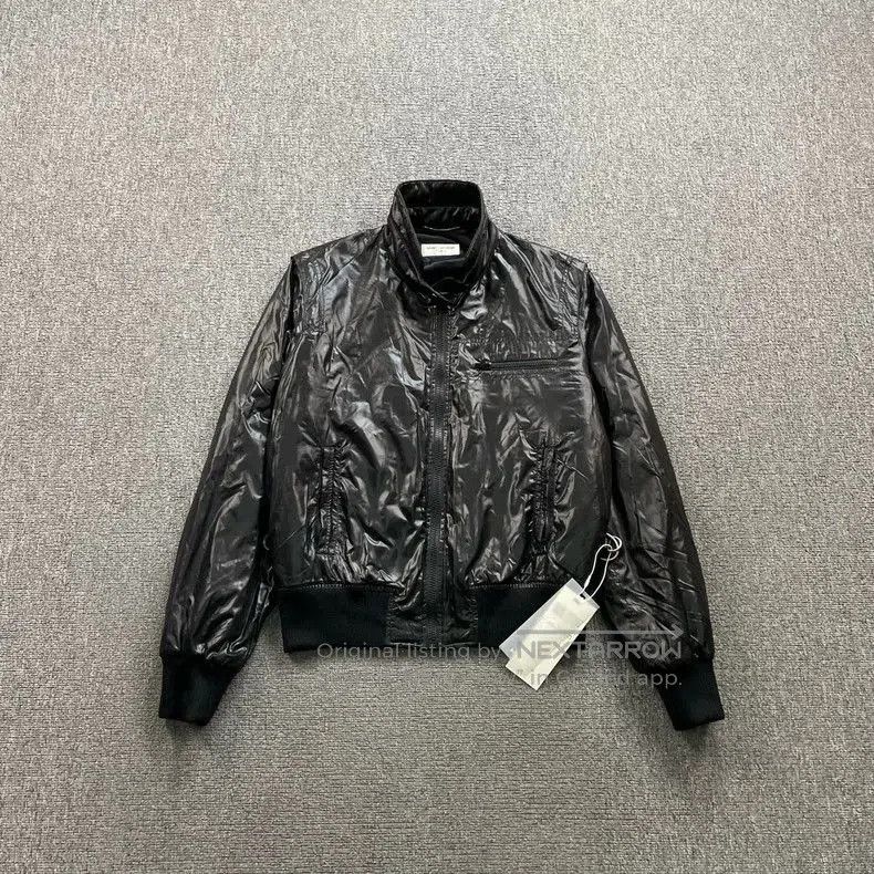 Other SAINT LAURENT SLP Black Shiny Jacket. Size US M / EU 48-50 / 2 - 1 Thumbnail