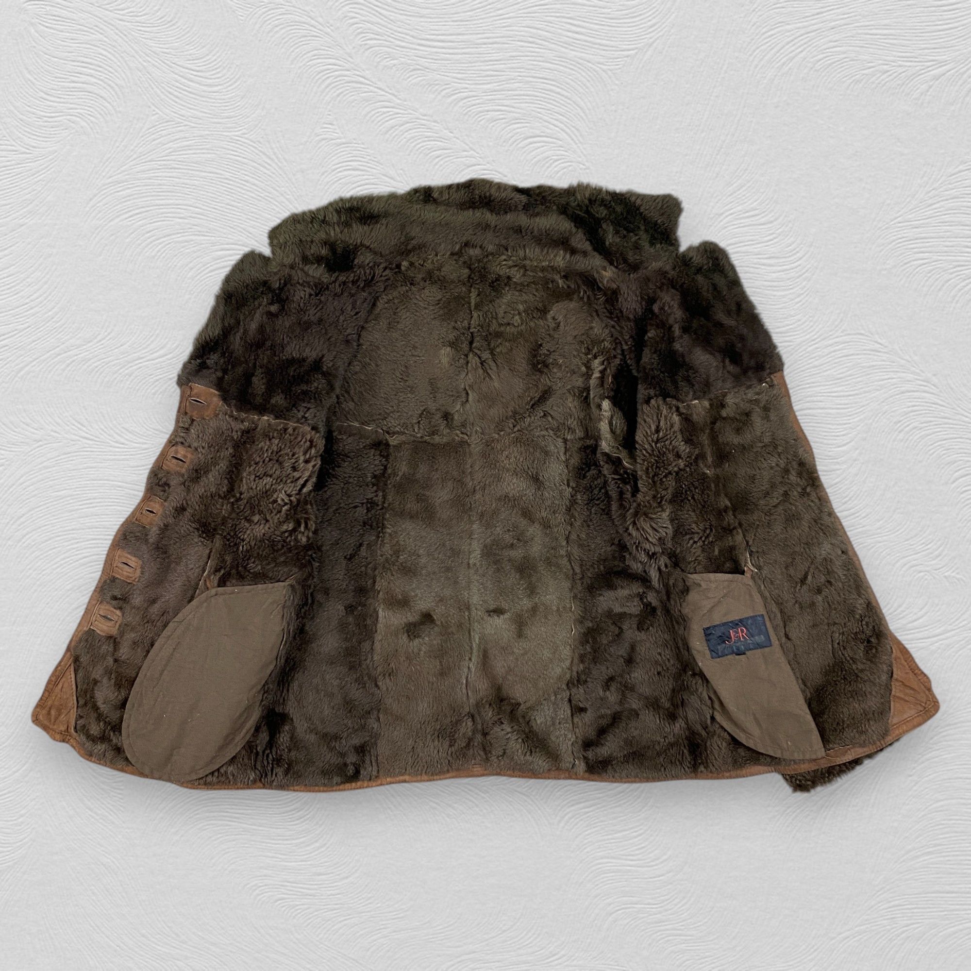 If Six Was Nine Vintage Leather Faux Fur Jacket- J419 Size S / US 4 / IT 40 - 3 Thumbnail