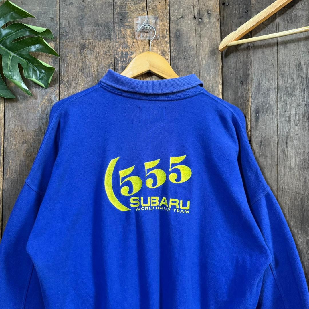 Vintage Vintage Subaru 555 Pullover Sweatshirt Size US M / EU 48-50 / 2 - 3 Thumbnail