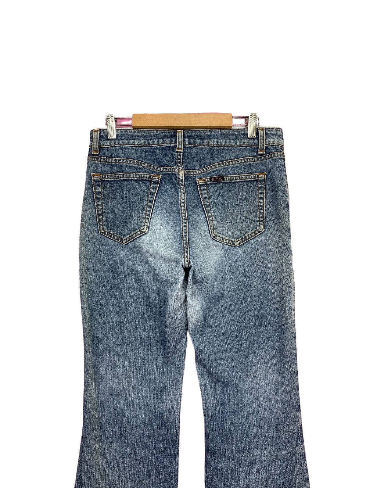 Japanese Brand Sick Nudist Jeans Brapper Flare Distressed Denim (AD32) Size 30" / US 8 / IT 44 - 7 Thumbnail