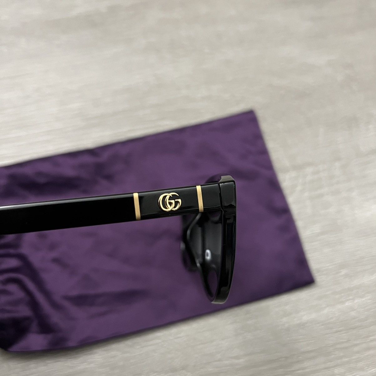 Gucci Gucci Square Sunglasses GG0637SK 001 Unisex Size ONE SIZE - 8 Thumbnail