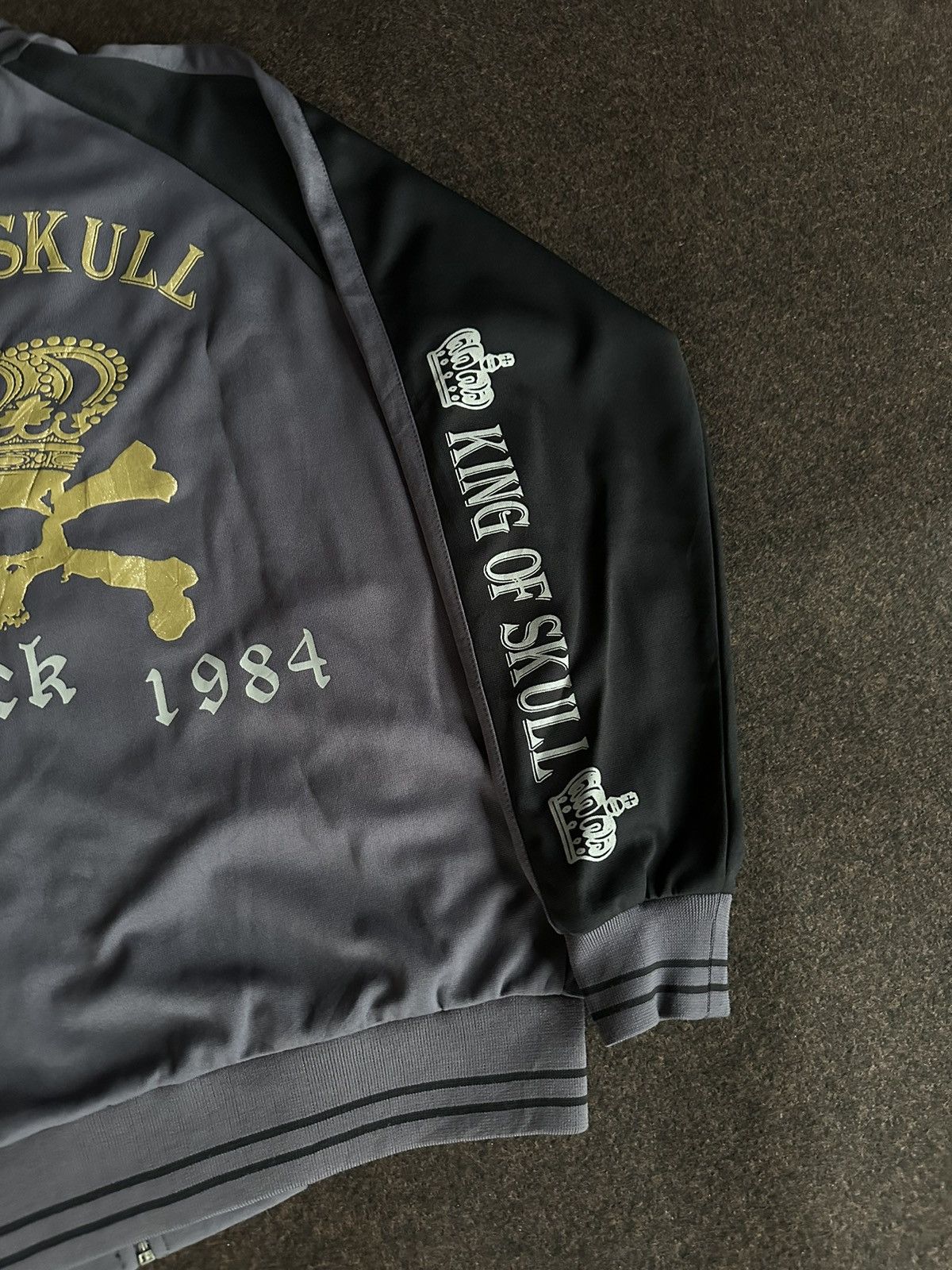 Yasuyuki Ishii King Of Skulls Big Logo Zipper Track Jacket Z91 Size US L / EU 52-54 / 3 - 7 Thumbnail