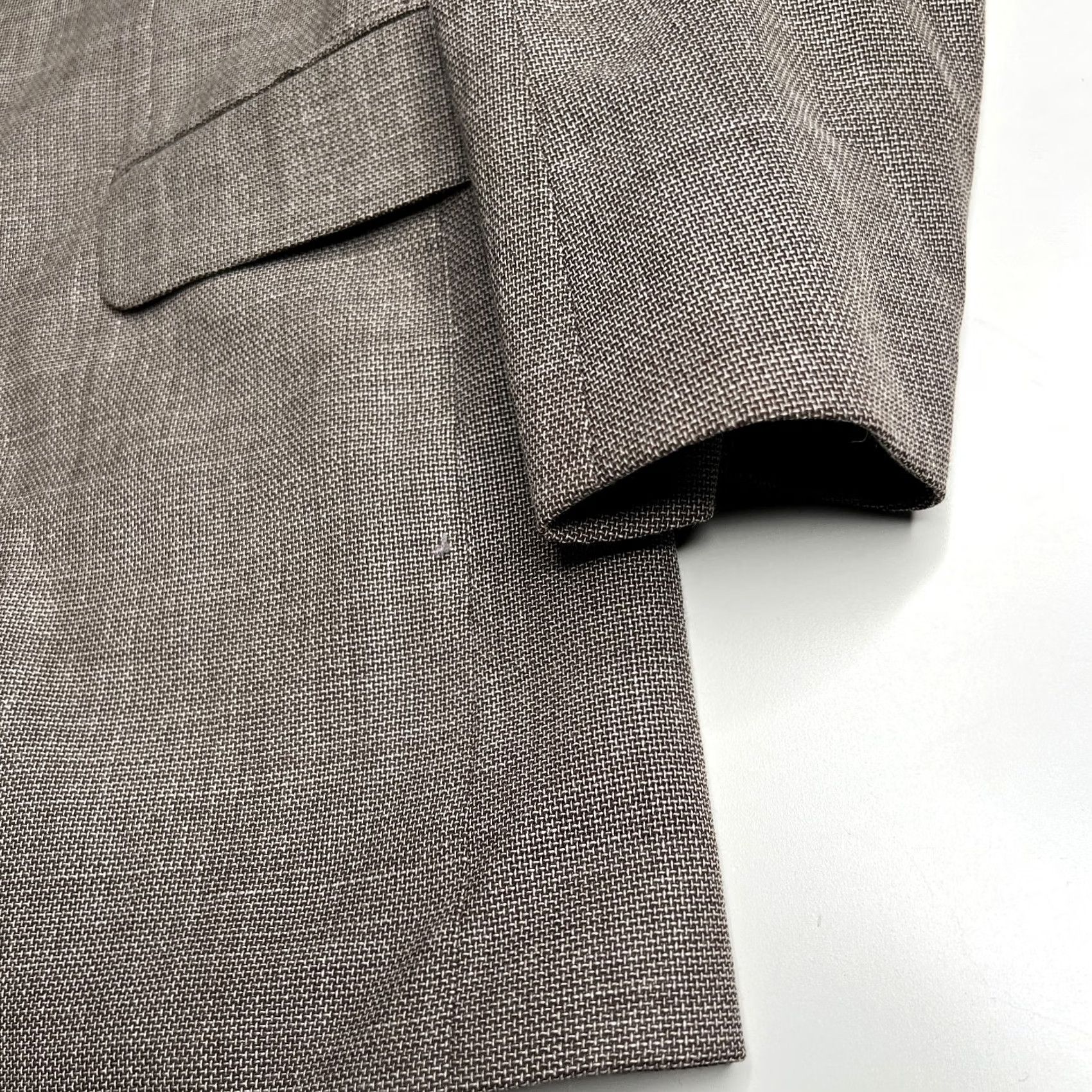 Brooks Brothers Brooks Brothers Regent Fit Blazer Sport Coat 42S Wool Brown Micro-Check Notch Lapel Two-Button Mens Jacket Size 42R - 2 Thumbnail