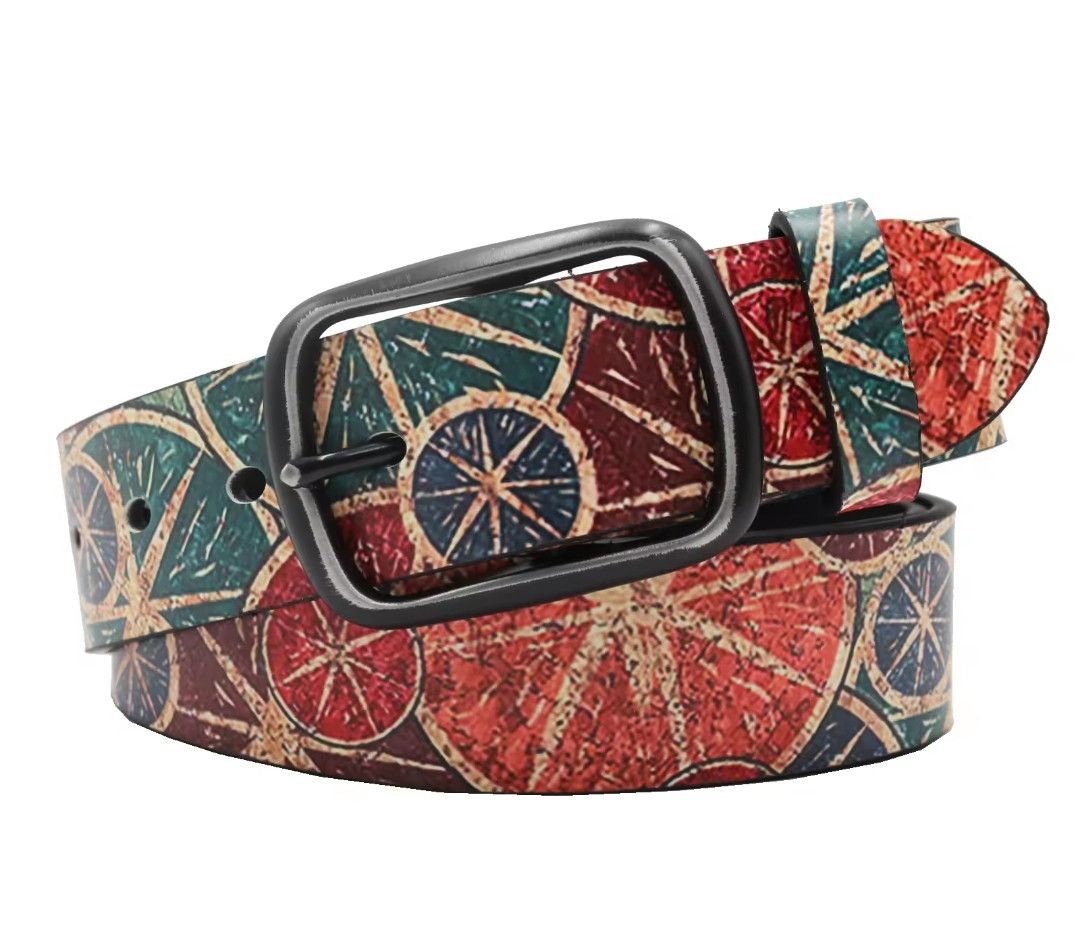 Japanese Brand × Vintage Citrus Spark Printed Belt Size ONE SIZE - 3 Thumbnail
