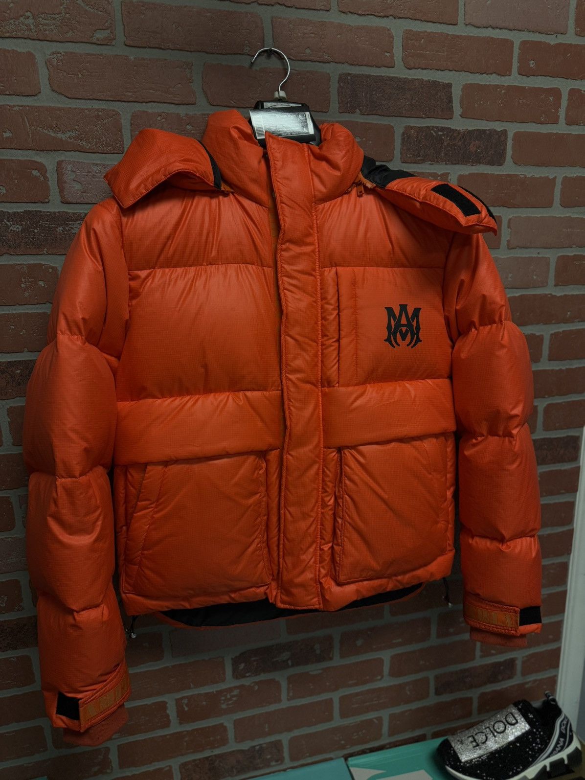 Amiri Amiri Puffer Orange Jacket Size Small Clean $2500 Retail Size US S / EU 44-46 / 1 - 2 Thumbnail