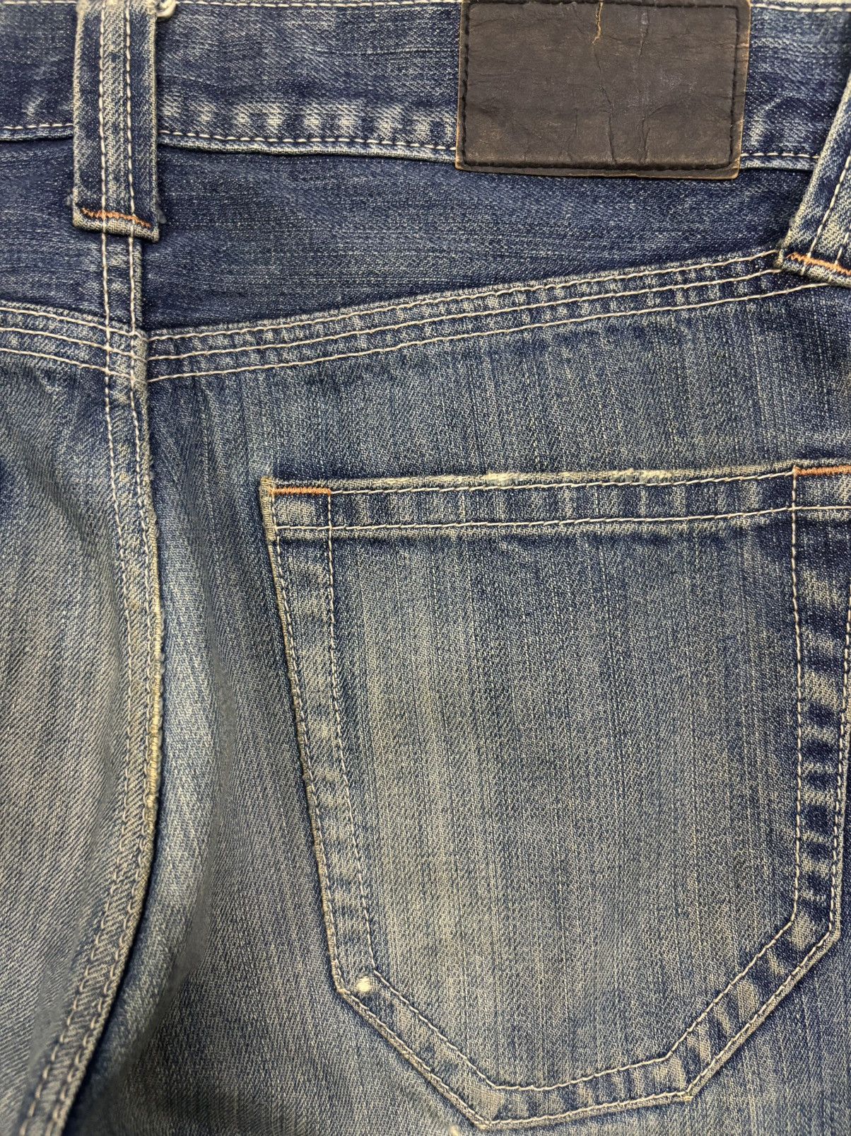 Undercover × Uniqlo Vintage 90s Uniqlo Mud Wash Loose Fit Flare Distressed Jeans Size US 31 - 11 Thumbnail
