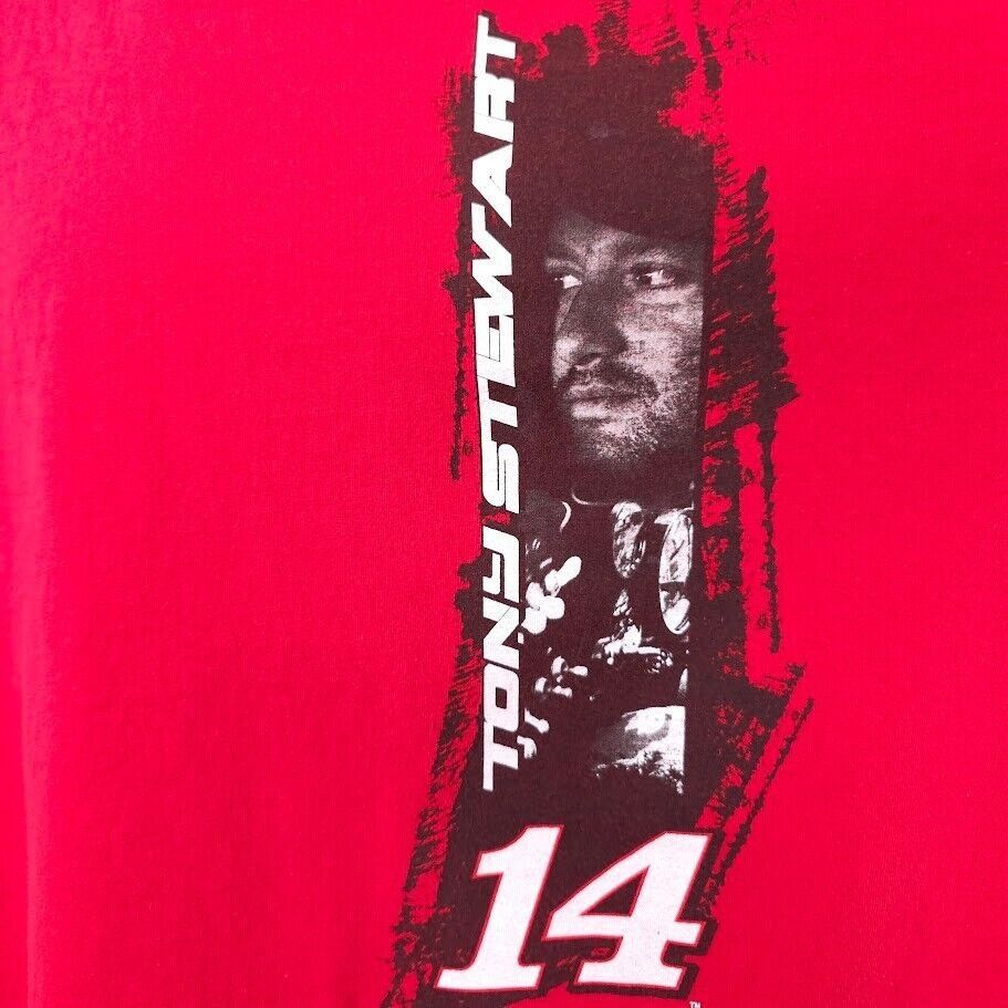 Other Tony Stewart T Shirt Mens Size XL Red NASCAR Racing Size US XL / EU 56 / 4 - 3 Thumbnail