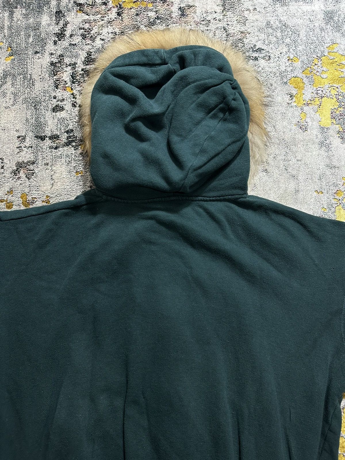20471120 DISTRESSED HOMELESS FUR ZIP HOODIE IF SIX WAS NINE LGB STYLE Size US XXL / EU 58 / 5 - 6 Thumbnail