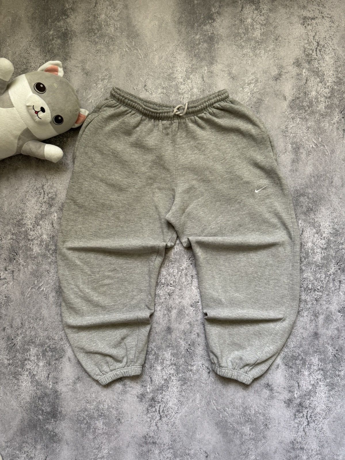 Nike × Vintage Casual Vintage Nike Baggy Sweatpants Sportswear Size US 31 - 1 Thumbnail