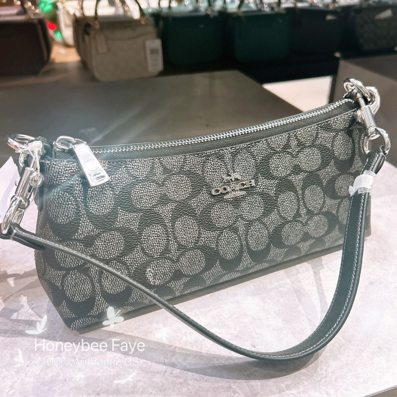 Coach Charlotte Shoulder Bag In Signature Canvas CX580 Size ONE SIZE - 2 Thumbnail