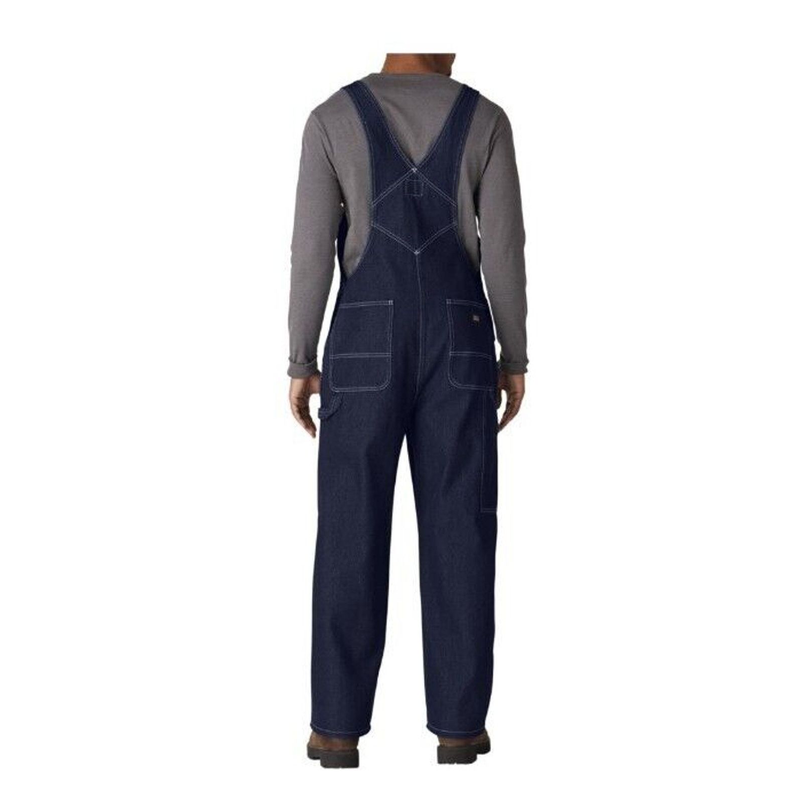 Dickies Dickies Bib Overalls Men's S R Relaxed Ultra Tough Workwear Size US 38 / EU 54 - 3 Thumbnail