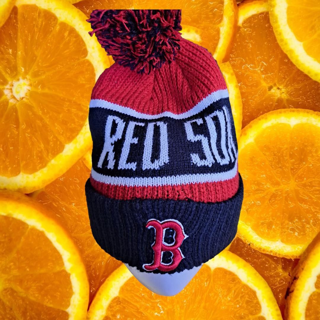 47 47 Boston Red Sox Knit Hat with Pom Pom [A] Size ONE SIZE - 1 Thumbnail