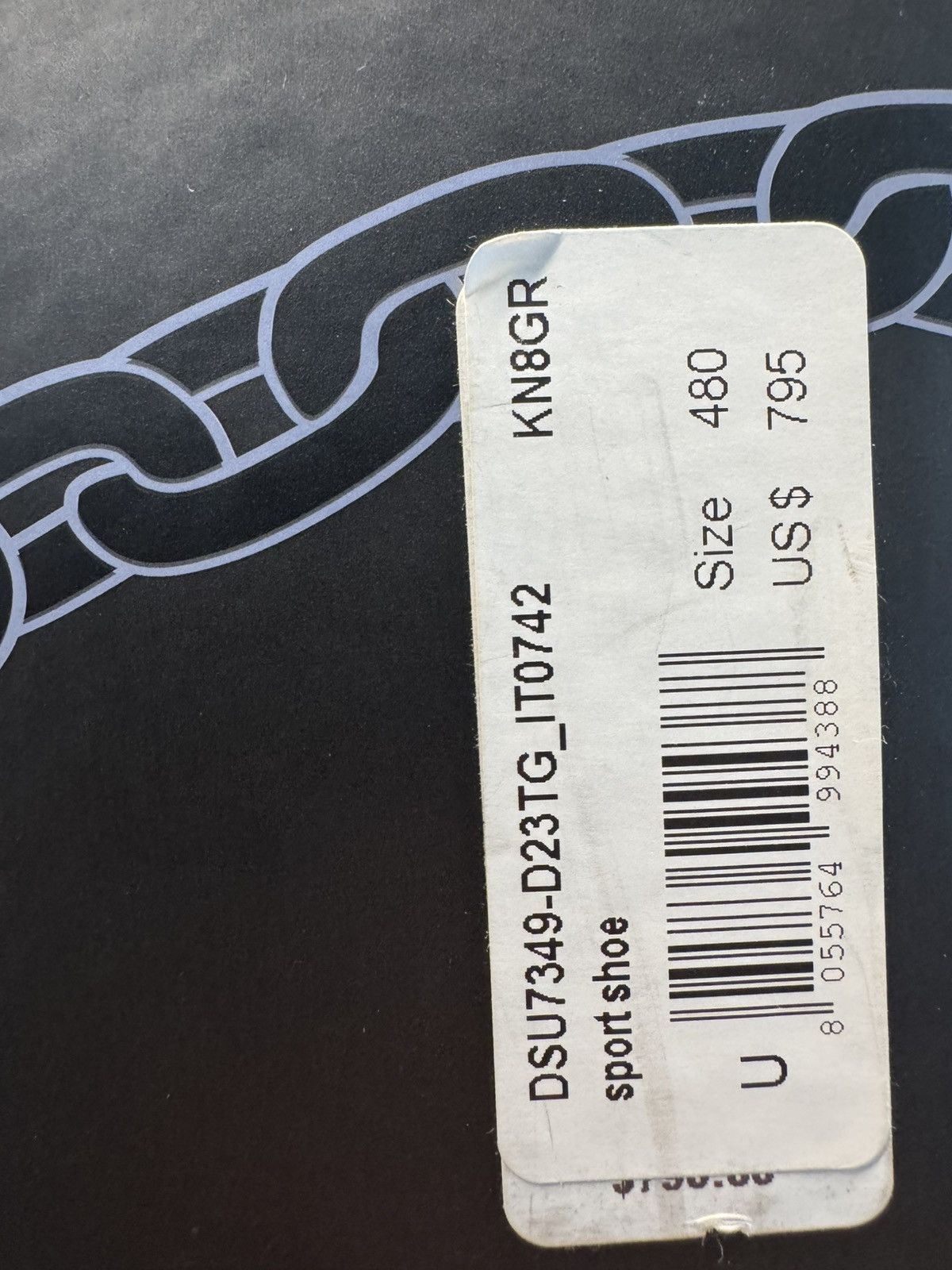 Versace Versace Cross Chainer Sneakers – Black/Red size 13 Size US 13 / EU 46 - 11 Thumbnail