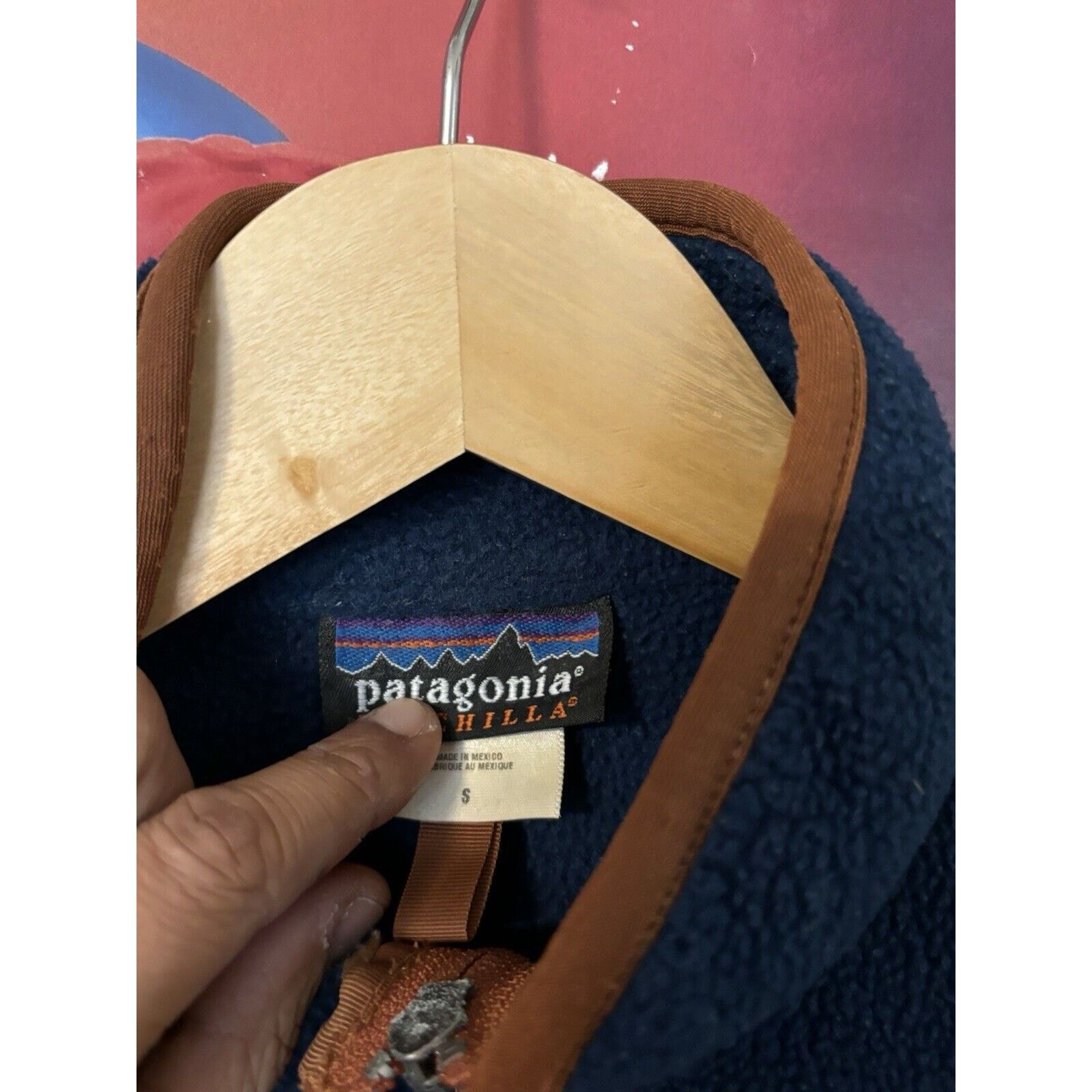 Patagonia Vintage patagonia blue 1/2 zip mens synchilla size small Size US S / EU 44-46 / 1 - 3 Thumbnail