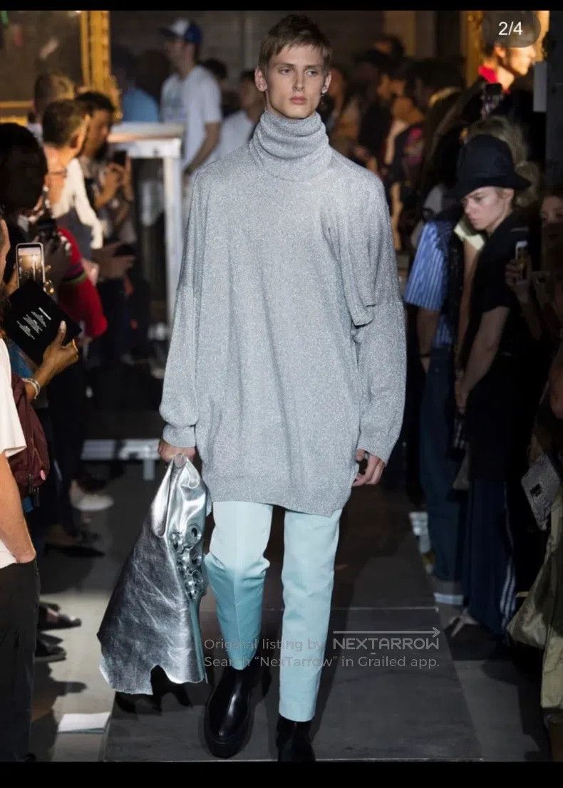 Raf Simons Raf Simons 19ss multi-sleeved large silhouette knitted swe Size US M / EU 48-50 / 2 - 1 Thumbnail