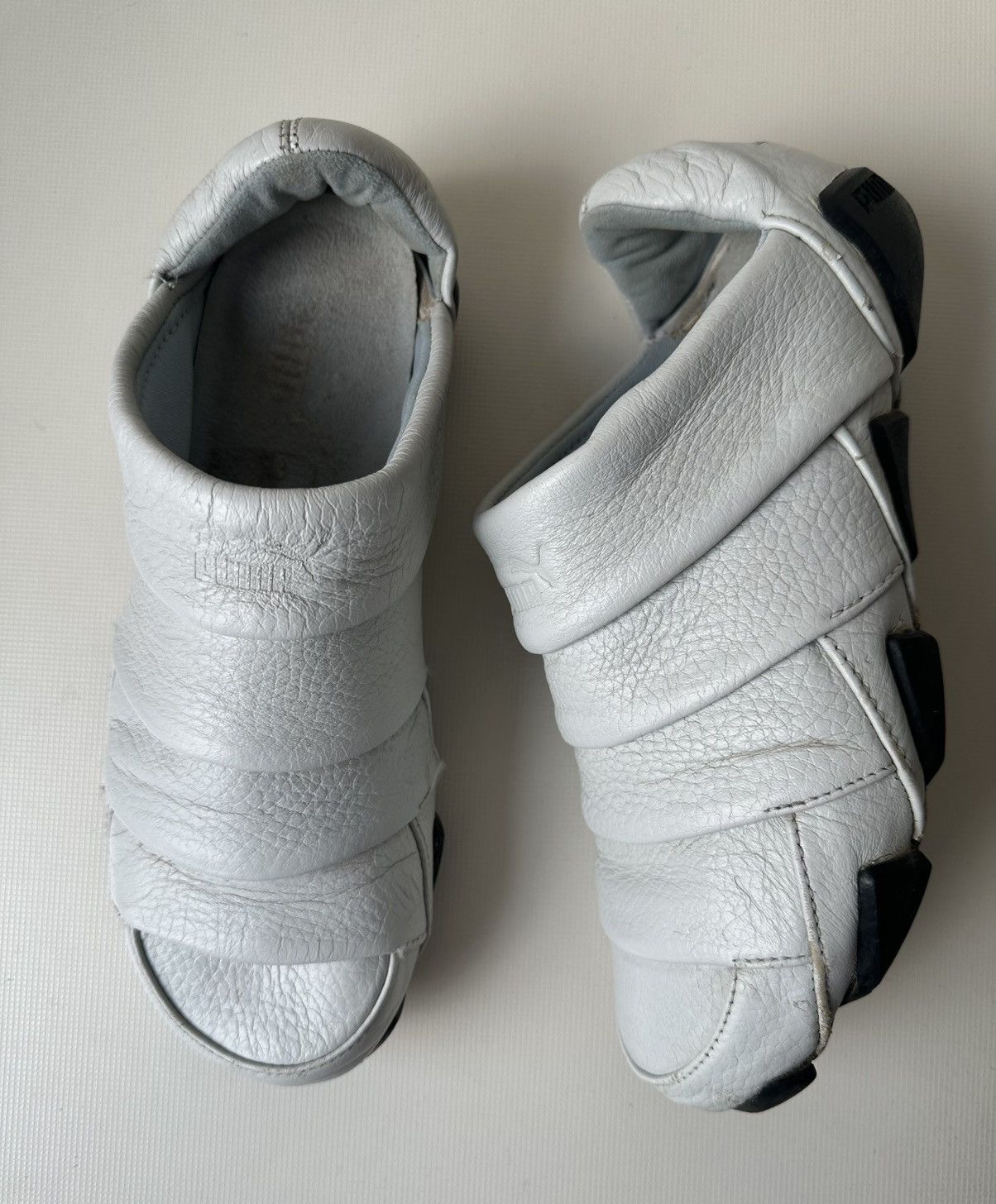 Puma Puma Satori low (2004) Leather white mules archive shoes Size US 8 / IT 38 - 1 Thumbnail
