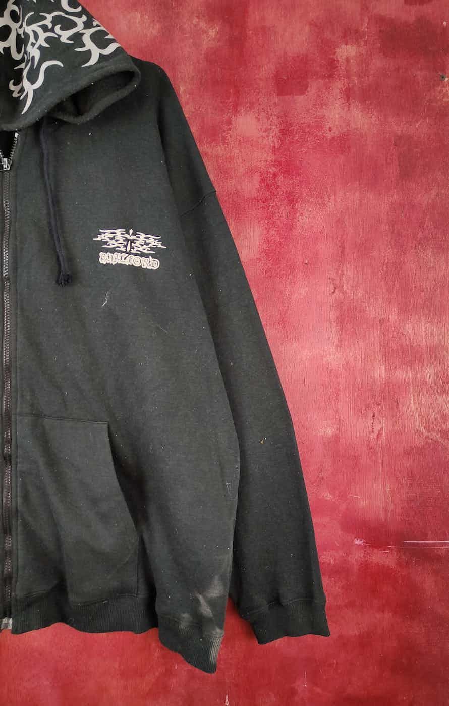 Japanese Brand Tesoro Mio Black Hoodie Sweatshirts #S2133 Size US XXL / EU 58 / 5 - 13 Thumbnail