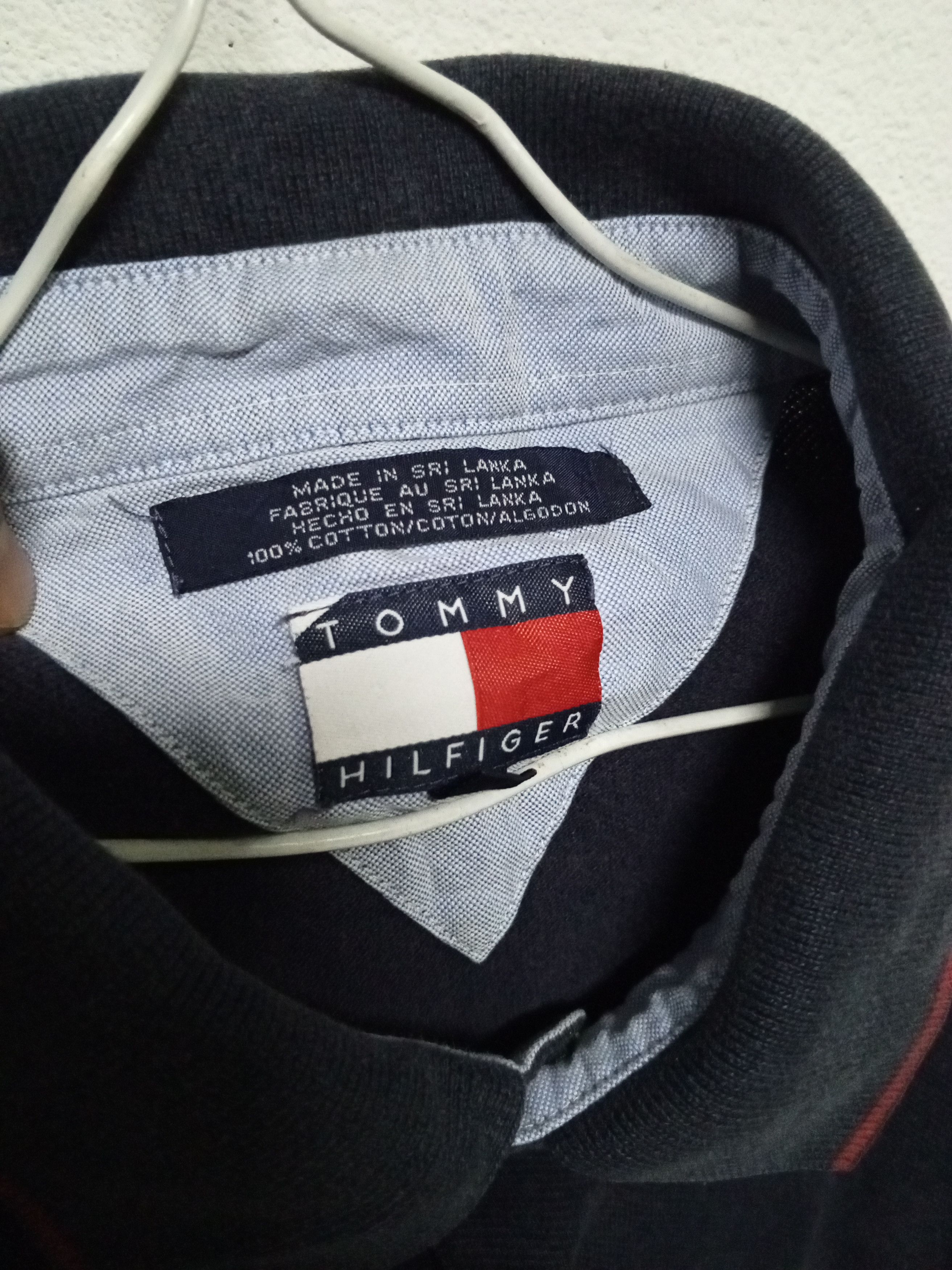 Tommy Hilfiger 90s vtg Tommy Hilfiger rare Size US L / EU 52-54 / 3 - 8 Thumbnail