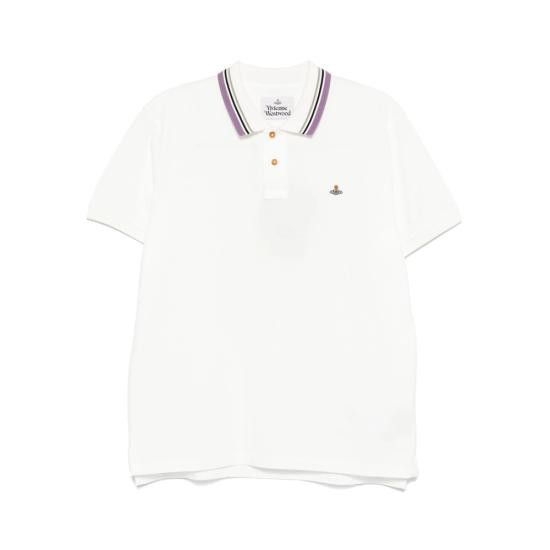 Vivienne Westwood VIVIENNE WESTWOOD Men Polo Shirts 2H01000P J0009 A401 WHITE Size US S / EU 44-46 / 1 - 1 Thumbnail