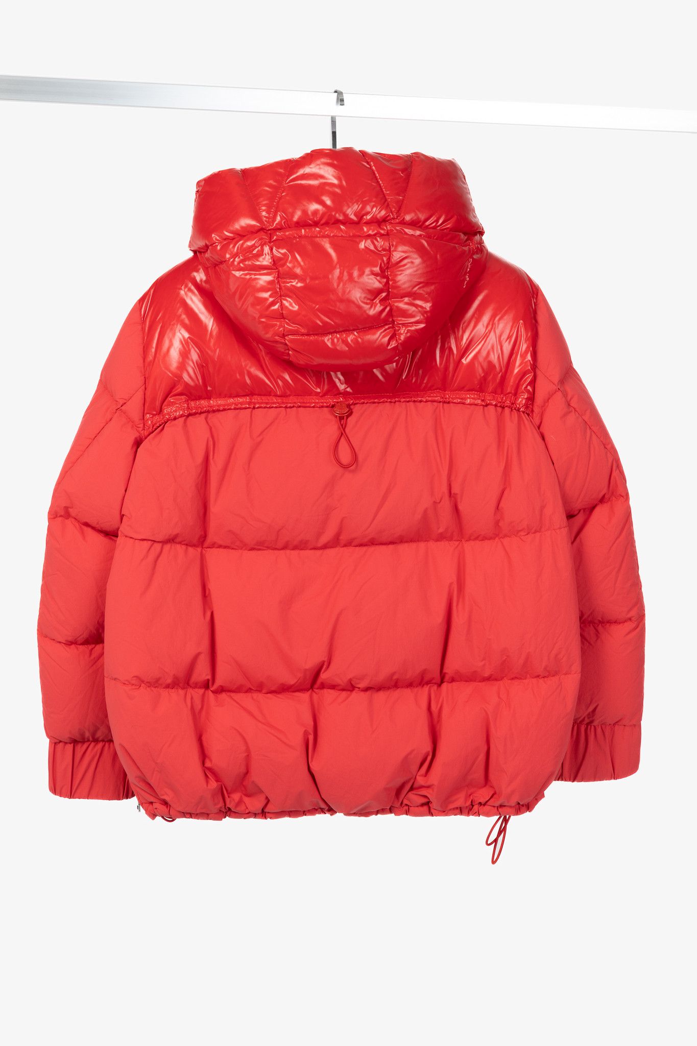 Moncler Moncler Etival Red Quilted Hooded Down Jacket Size S / US 4 / IT 40 - 2 Thumbnail