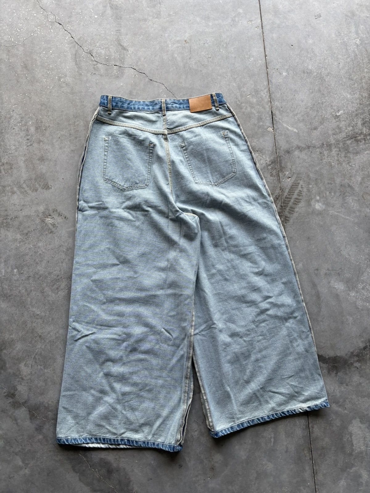 Other Wide-Leg Denim Pants - Structured Silhouette Size US 33 - 6 Thumbnail