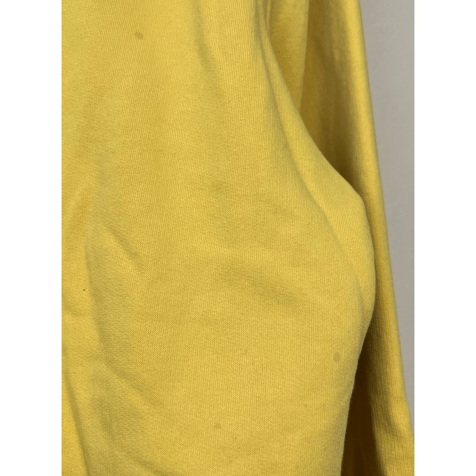 Nike Vintage Nike Center Swoosh Hoodie Yellow Silver Tag Mens Large Size US L / EU 52-54 / 3 - 7 Thumbnail