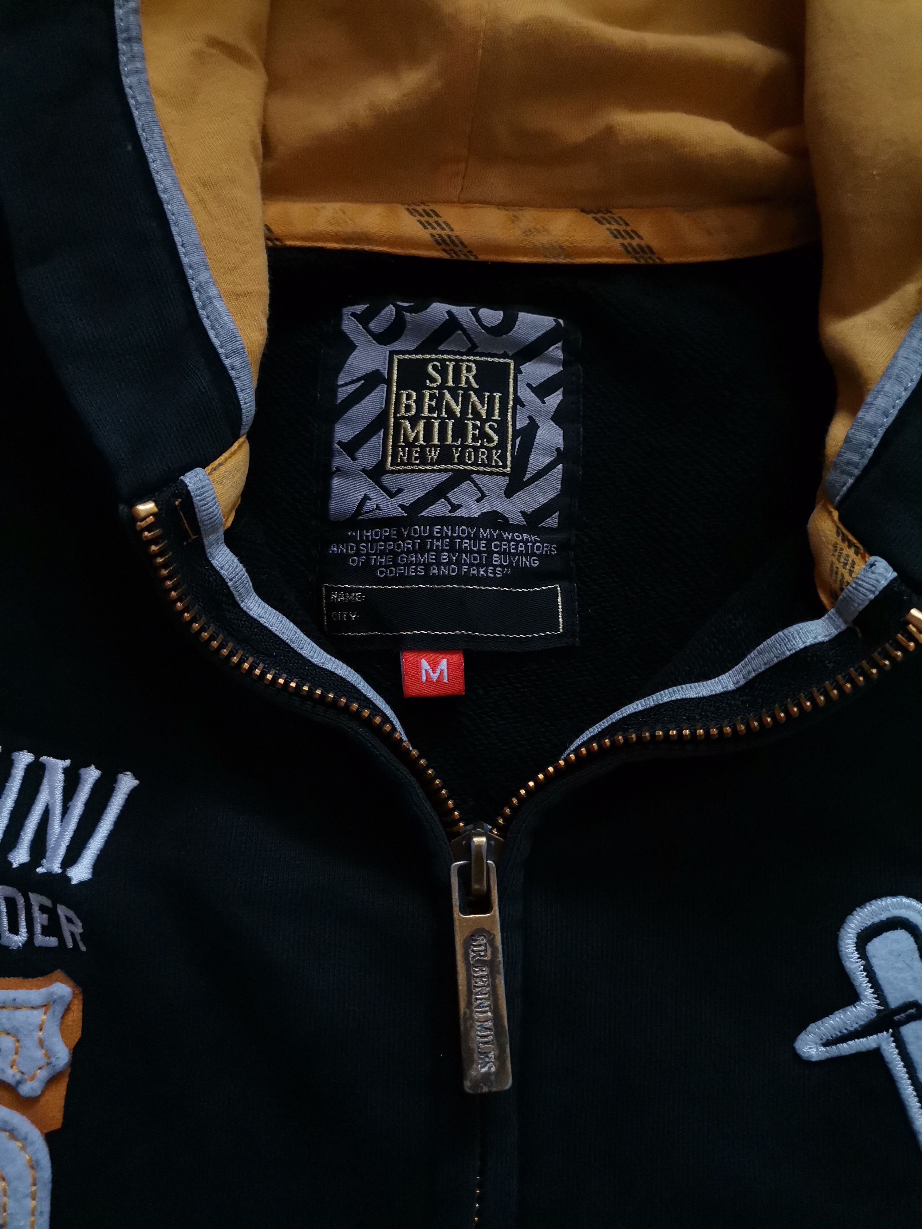 Vintage Vintage Sir Benni Miles Zip Up Hoodie Size US M / EU 48-50 / 2 - 4 Thumbnail