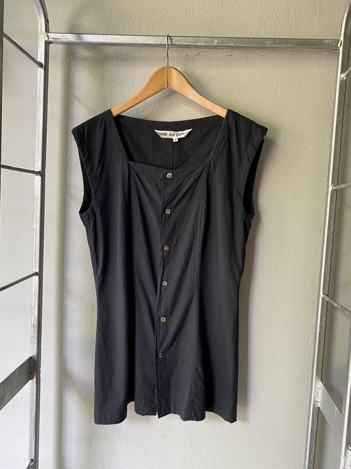 Comme des Garcons Comme des Garcons vintage black blouse Size ONE SIZE - 1 Thumbnail