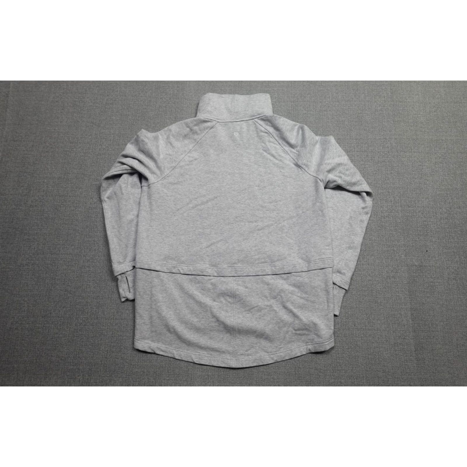 Lululemon Lululemon Sweatshirt Womens Medium Gray Pullover Cowl Neck Raglan Polo? (Oops) Size M / US 6-8 / IT 42-44 - 3 Thumbnail