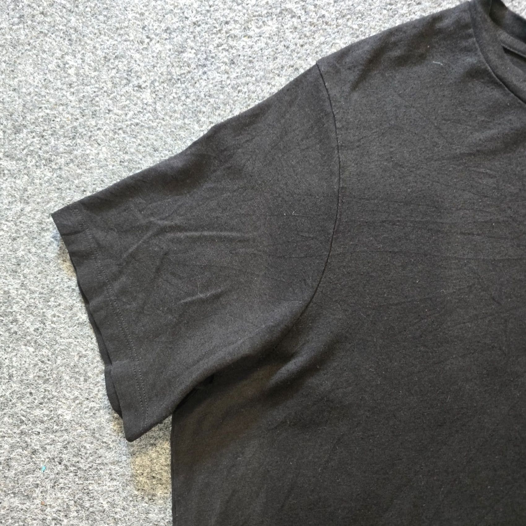 Vintage Universal Standard Top Womens Size PM Petite Black Boxy Short Sleeve Capsule Shirt Size M / US 6-8 / IT 42-44 - 4 Thumbnail