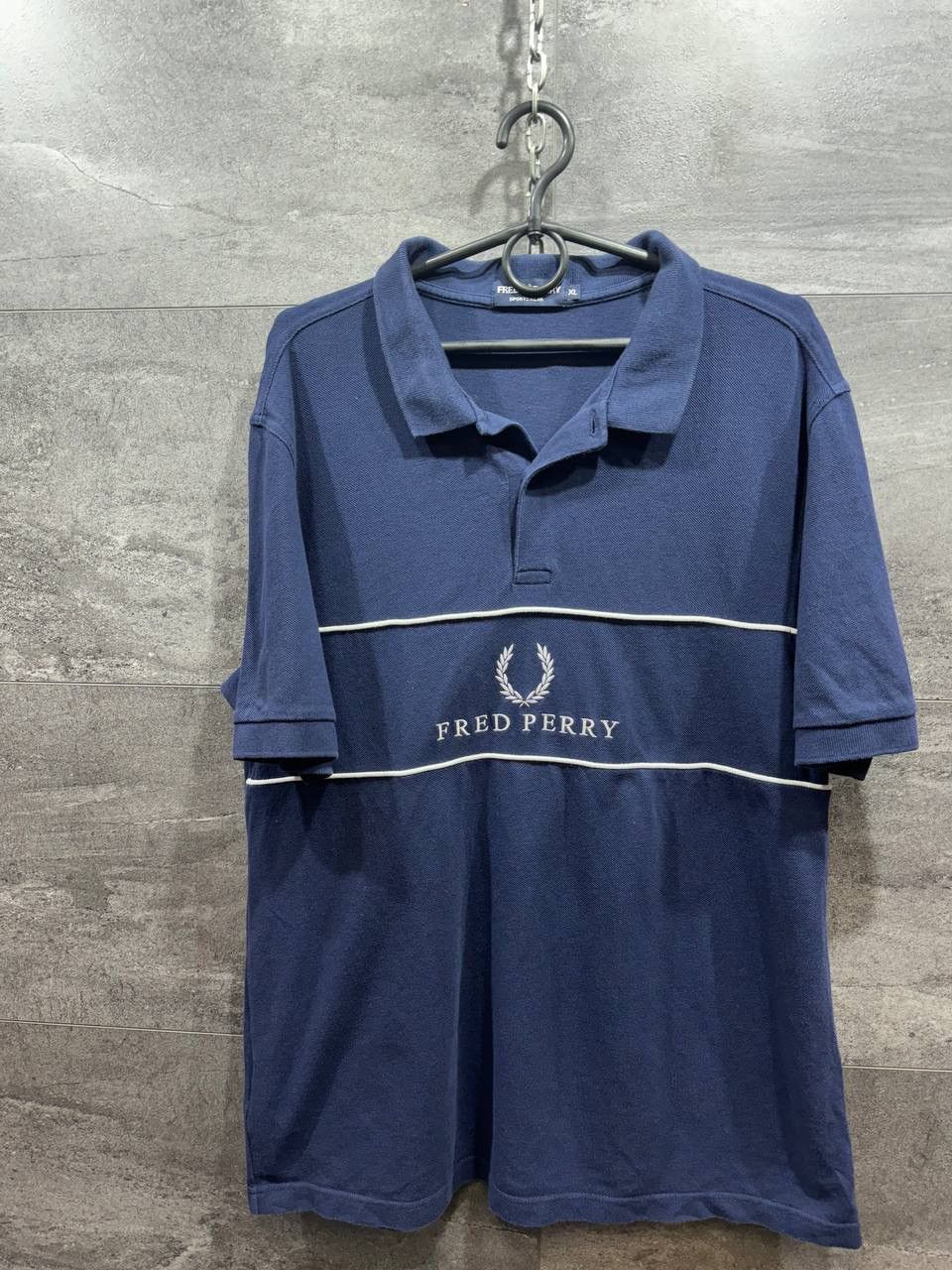 Other Fred Perry Polo Shirt Embroidered Big Logo Mens Size US XL / EU 56 / 4 - 1 Thumbnail