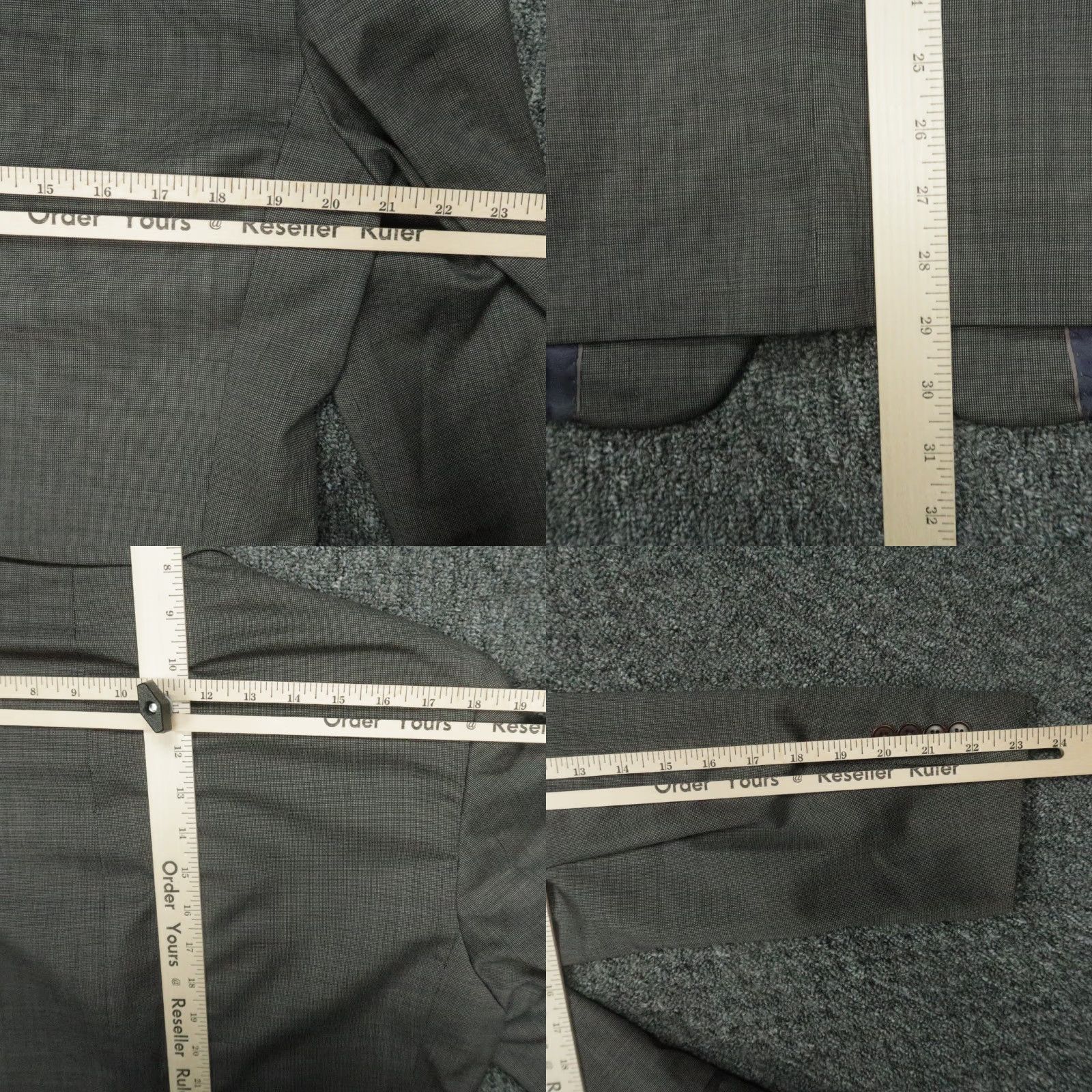 Brooks Brothers Brooks Brothers Blazer Mens 38S Gray Wool Regent Fit Sport Coat Jacket Size 38R - 9 Thumbnail