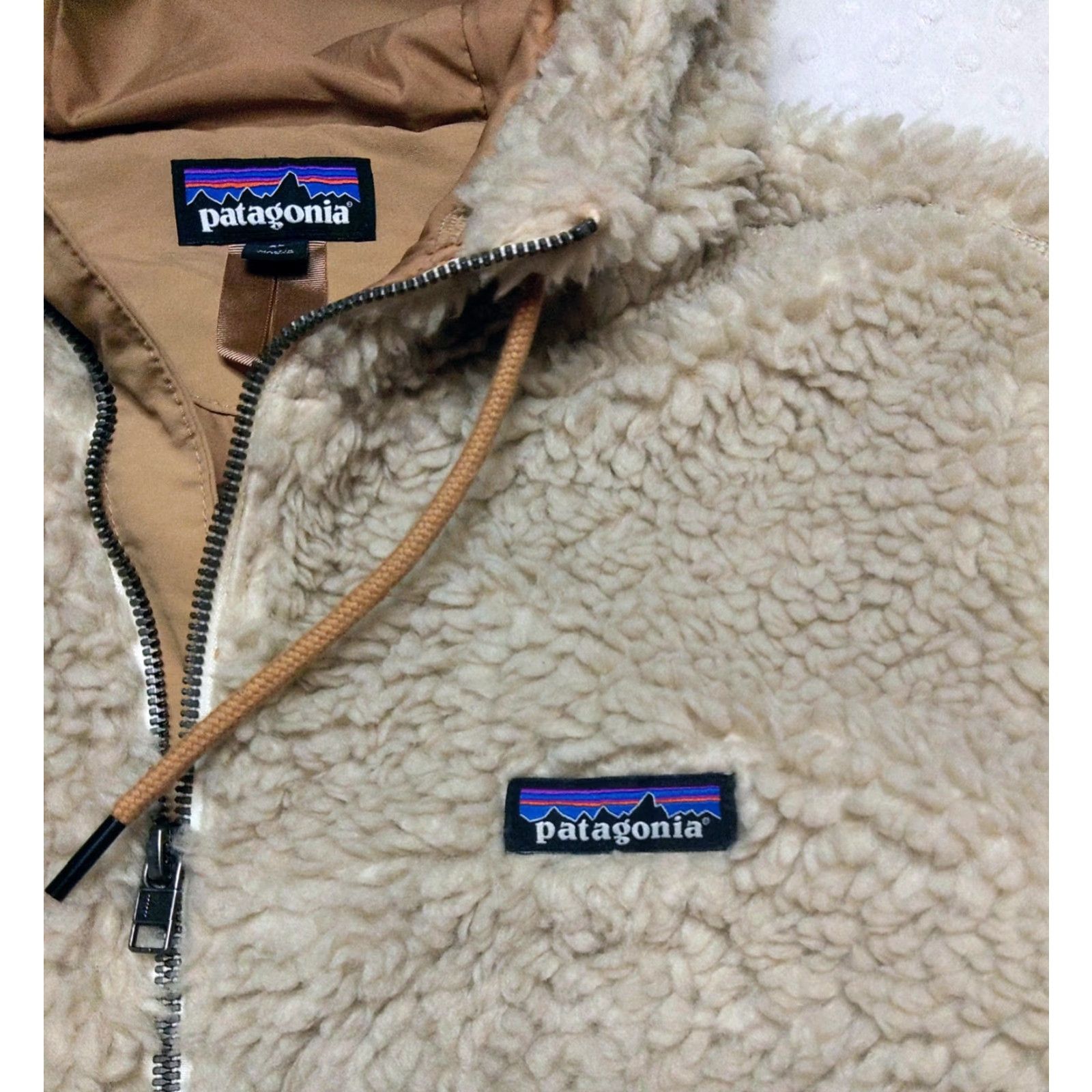 Patagonia Patagonia Jacket Women’s Parka Mid Dusty Mesa XL Beige Fall Winter Spring Parka Insulated Hooded Full Zip Pockets Logo Modern Bohemian Teddy Bear Size XL / US 12-14 / IT 48-50 - 5 Thumbnail