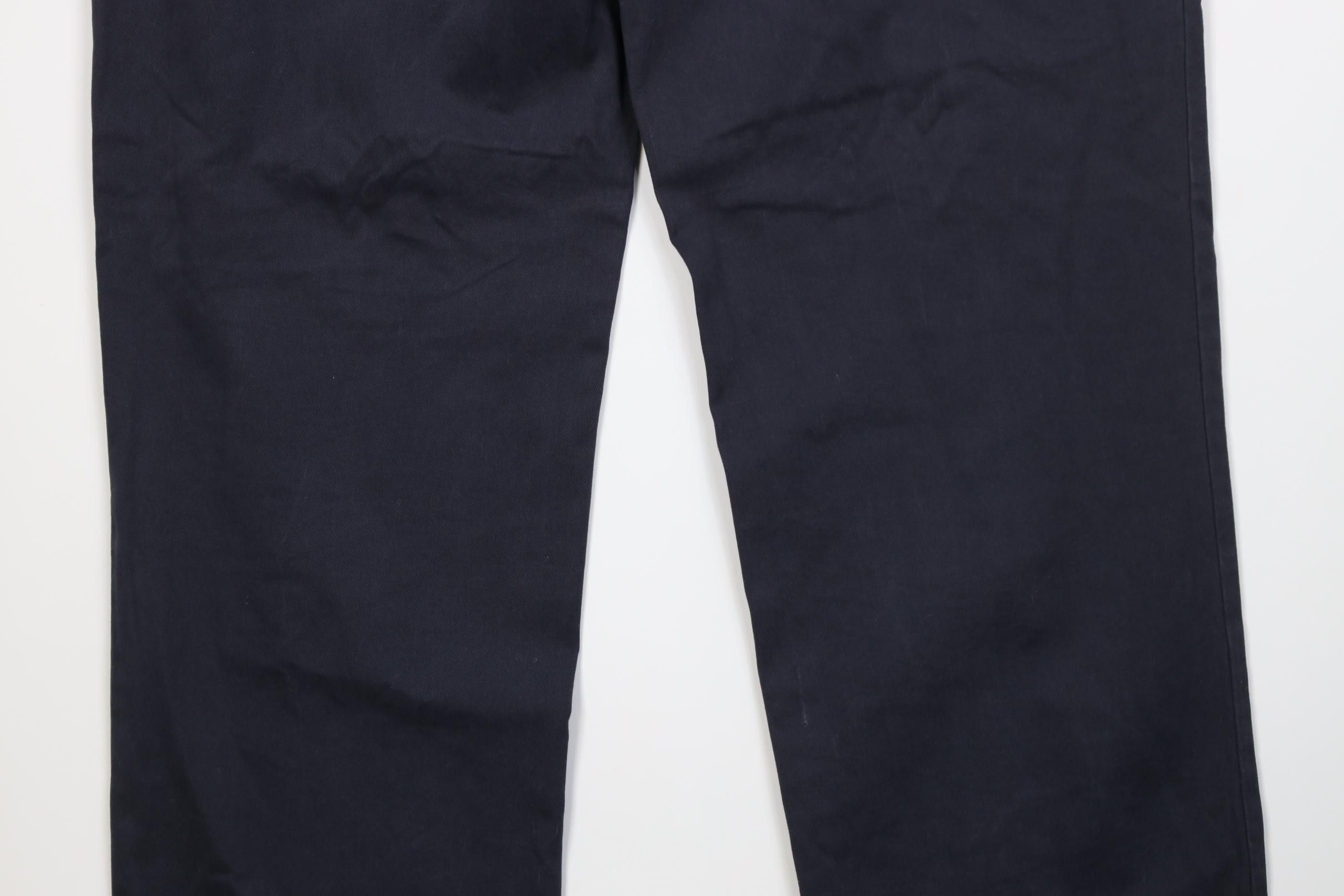 Polo Ralph Lauren Vintage 90s Ralph Lauren Wide Leg Chino Pants Cotton Blue Size US 38 / EU 54 - 13 Thumbnail